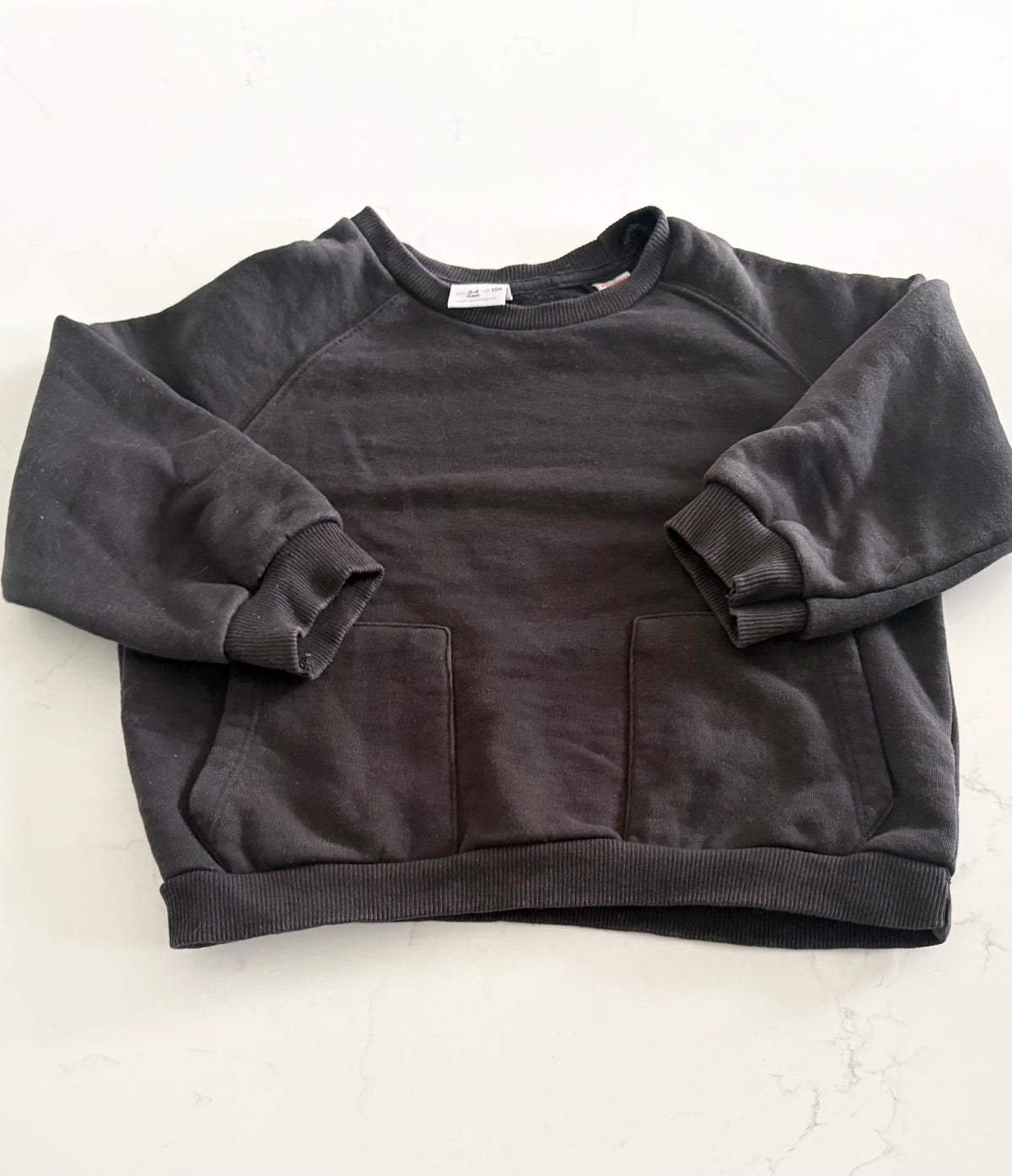 Zara-Crewneck-3/4T