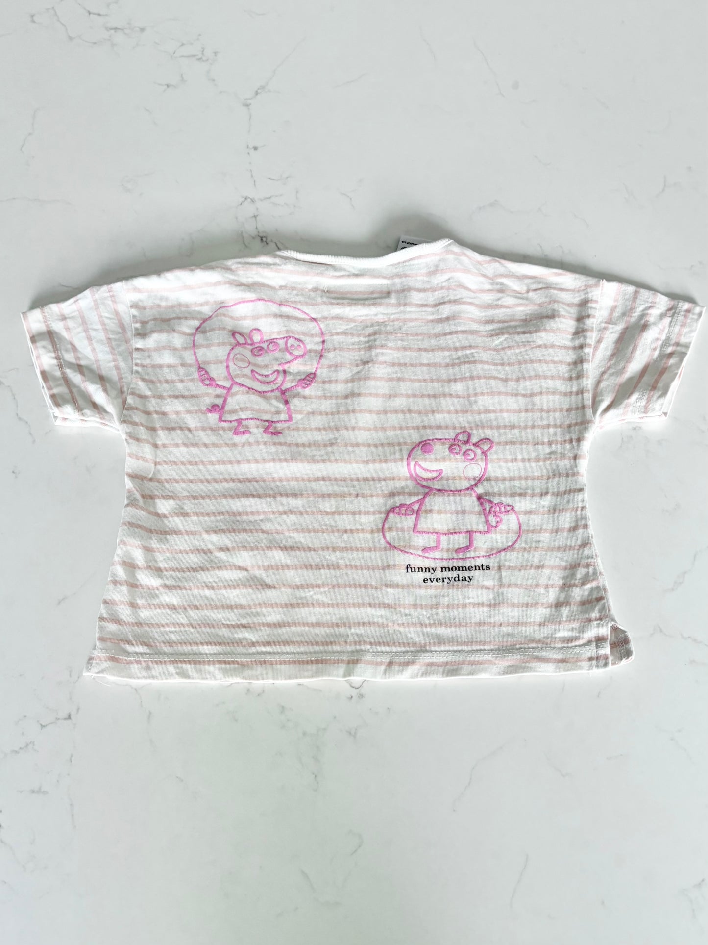 Zara/Peppa pig-T shirt-2T