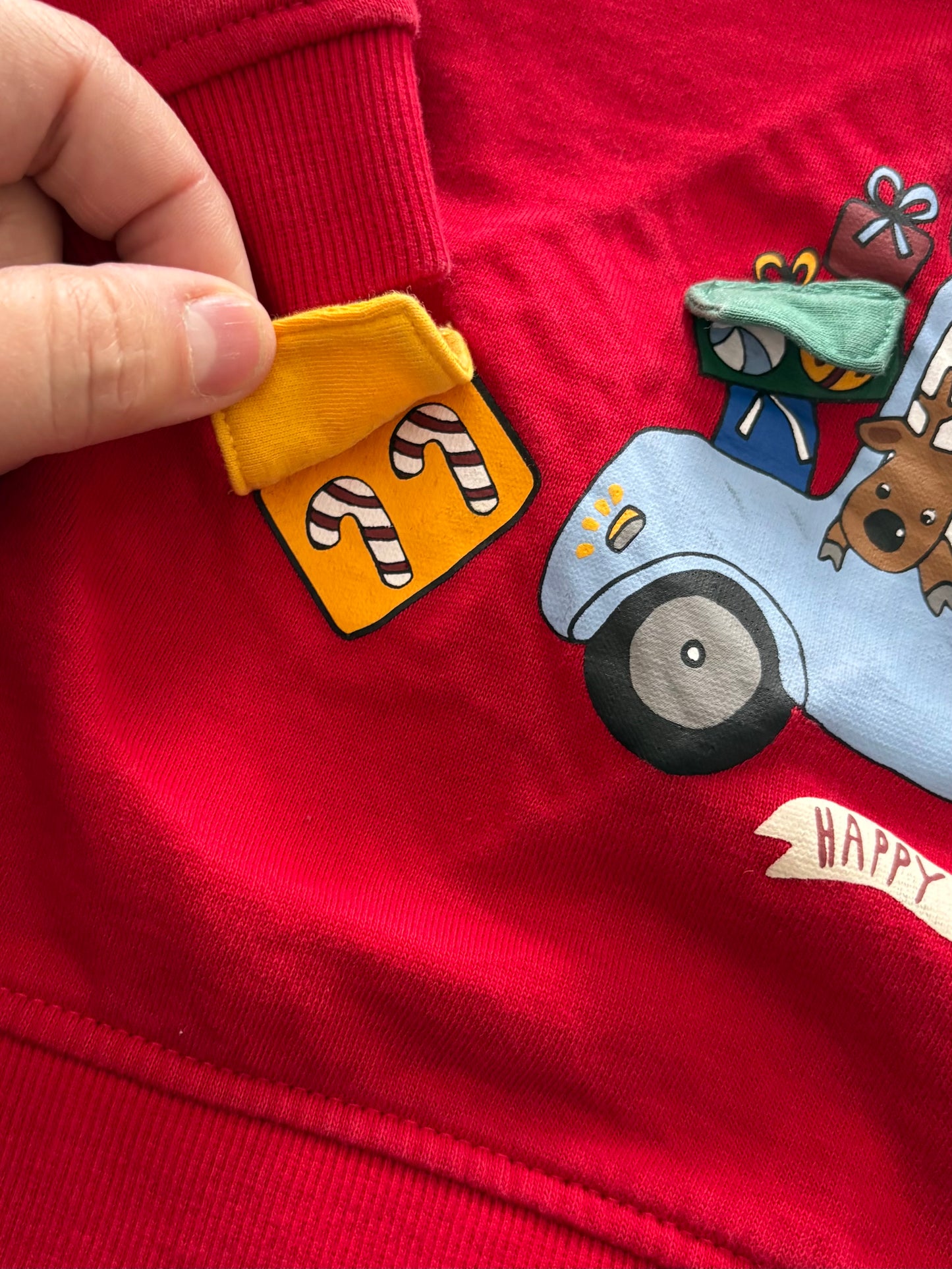 H&M-Crewneck-4/6 mois