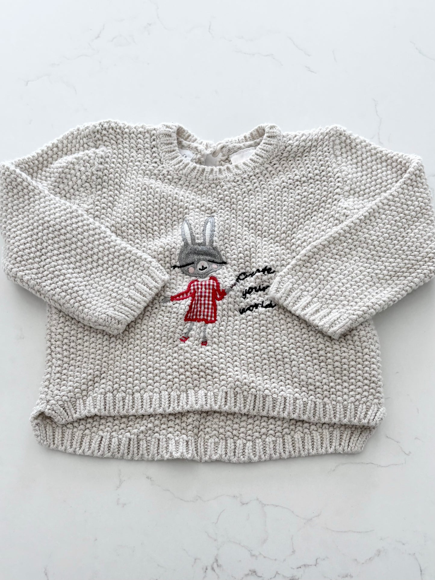 Zara-Chandail de laine-9/12 mois