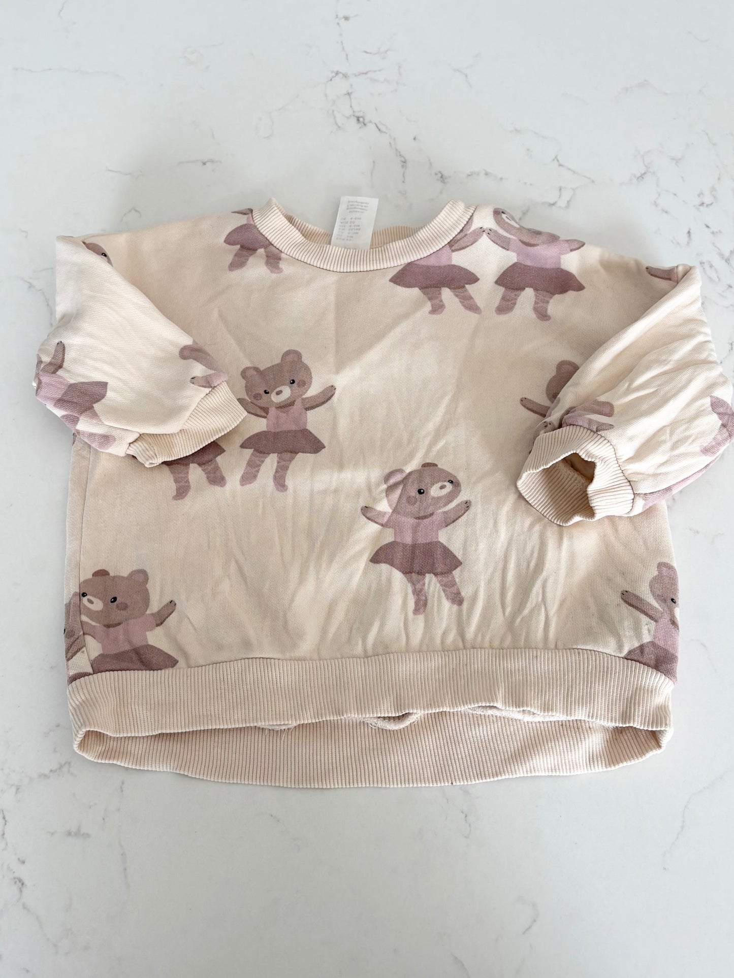 H&M-Crewneck-4/6 mois