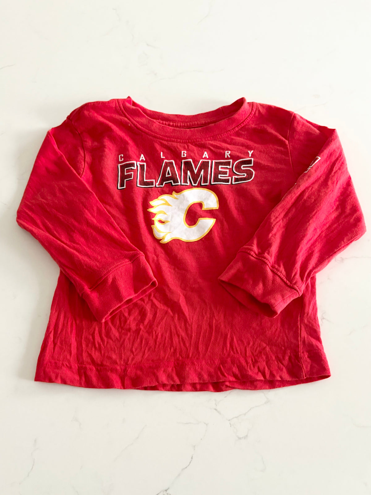 Flames/Calgary-Chandail-3T