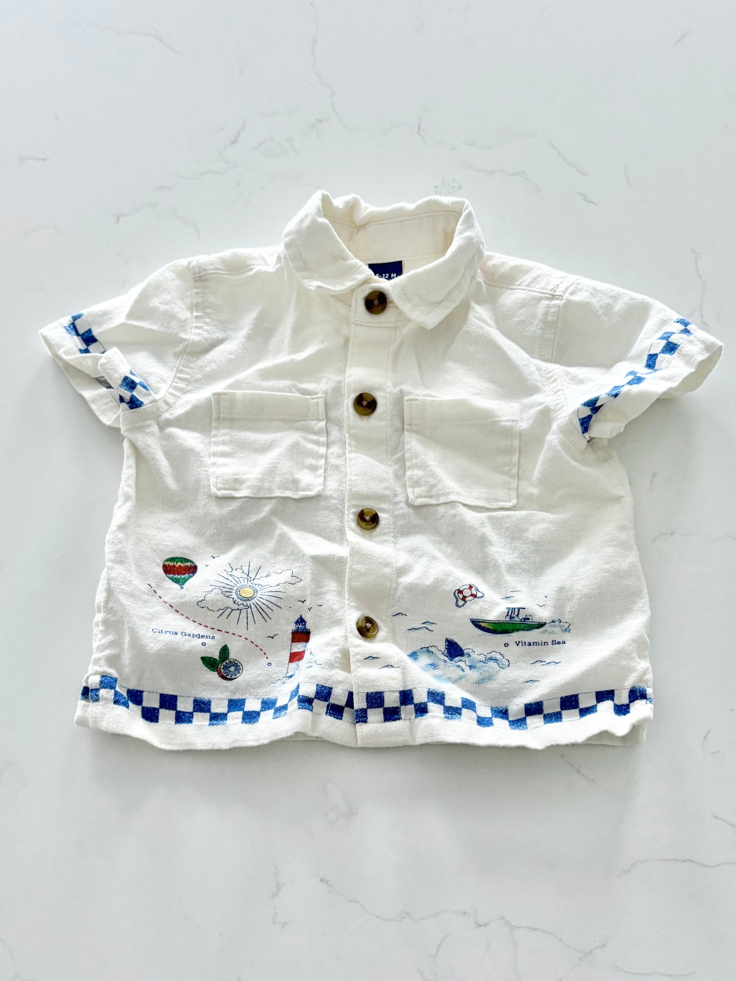 Old Navy-Chemise-6/12 mois