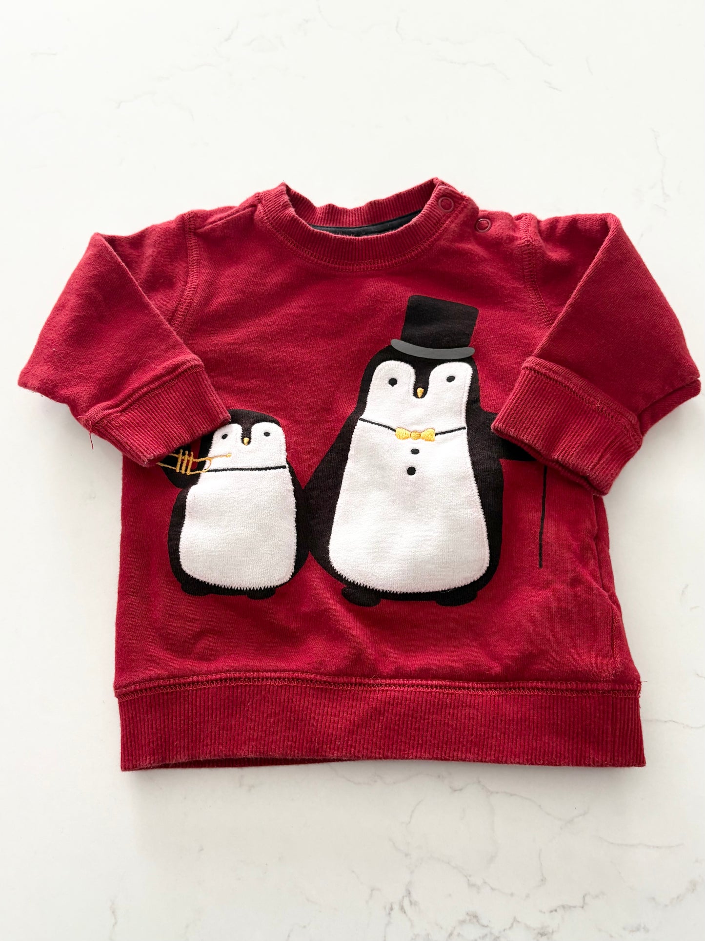 H&M-Crewneck-4/6 mois