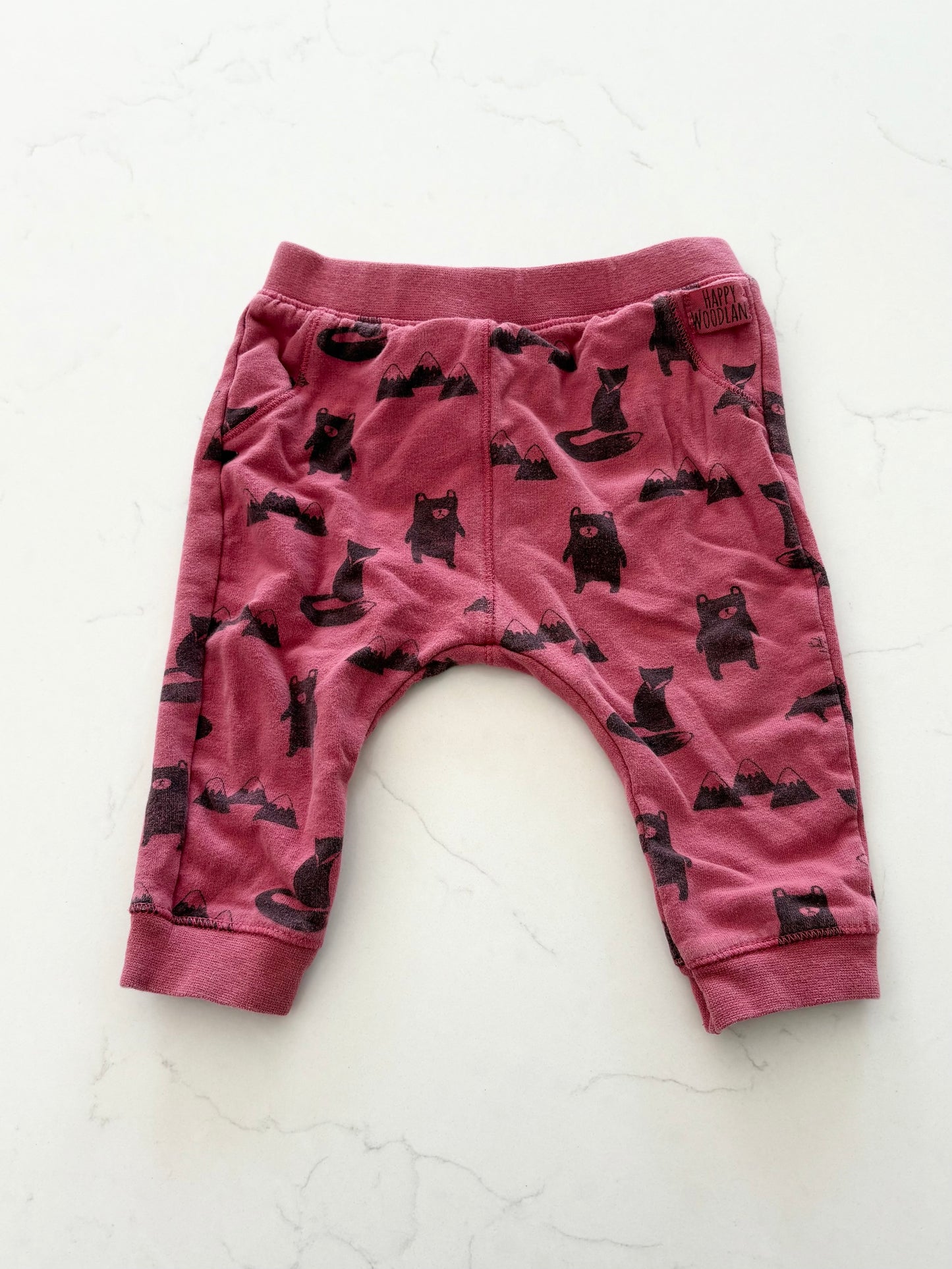Zara-Pantalon-6/9 mois ( fait petit)