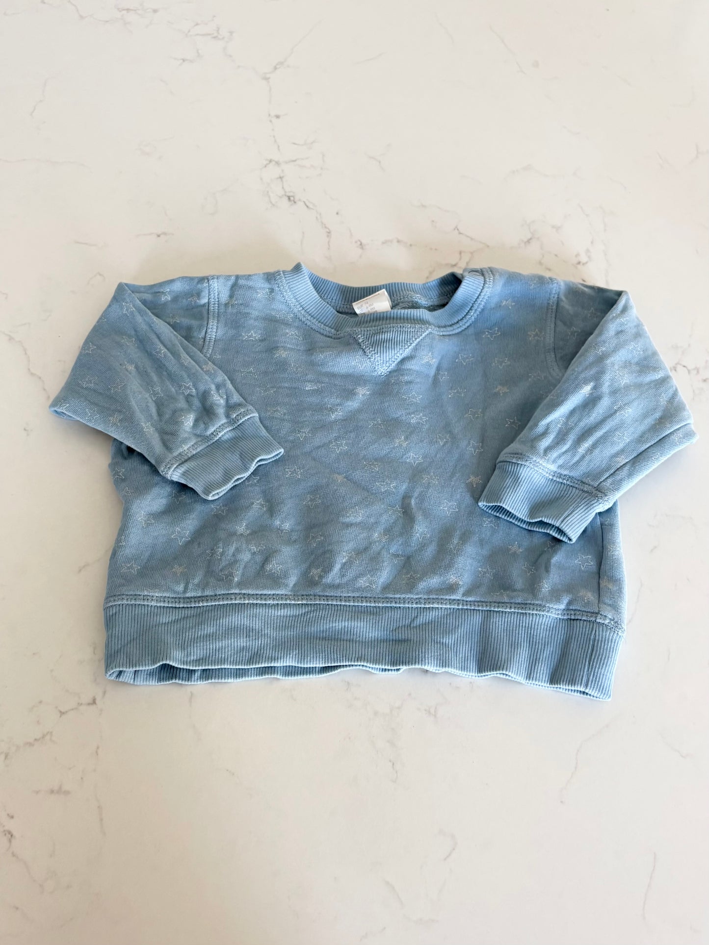 H&M-crewneck-6/9 mois