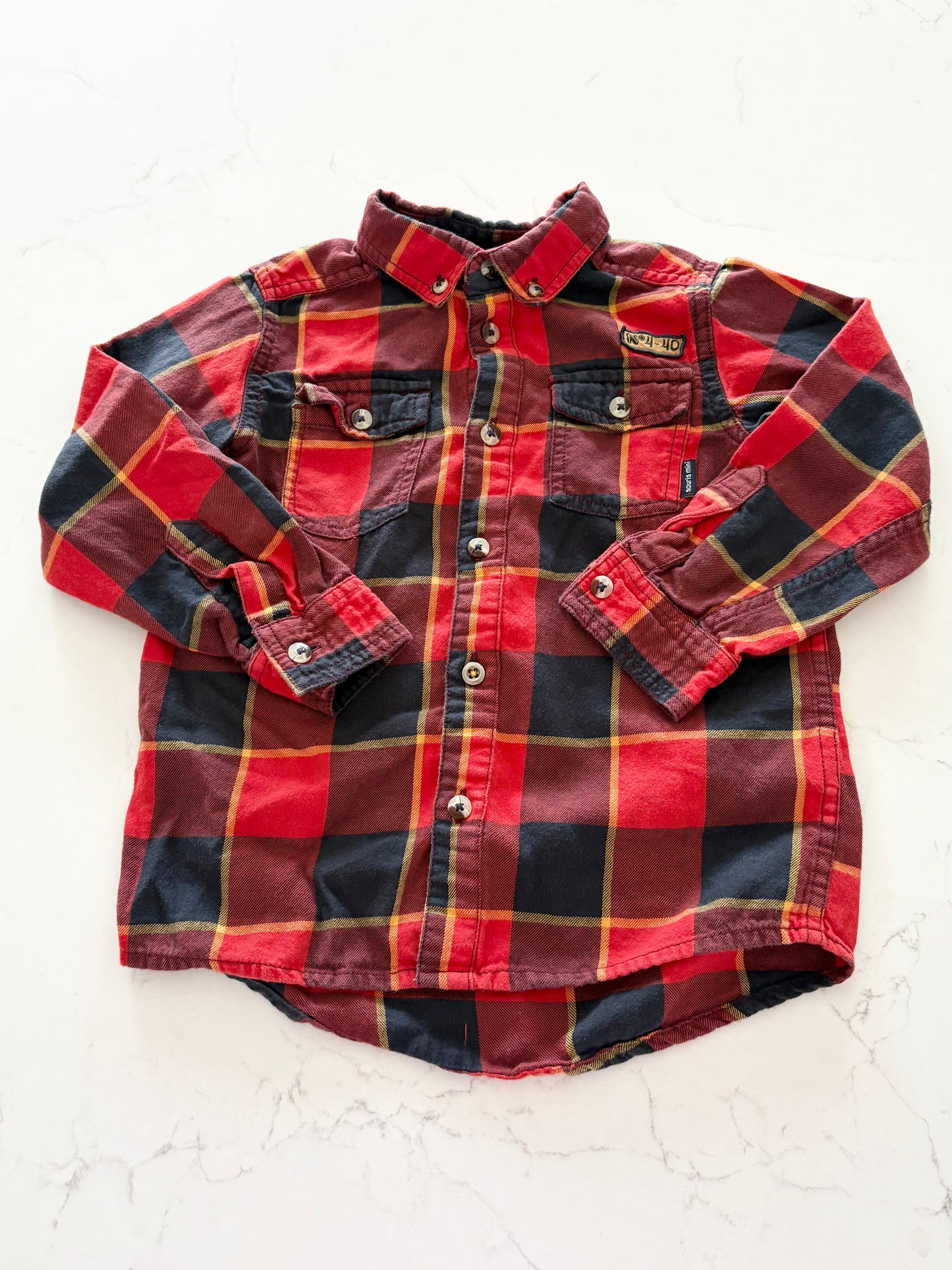 Souris Mini-Chemise-4T