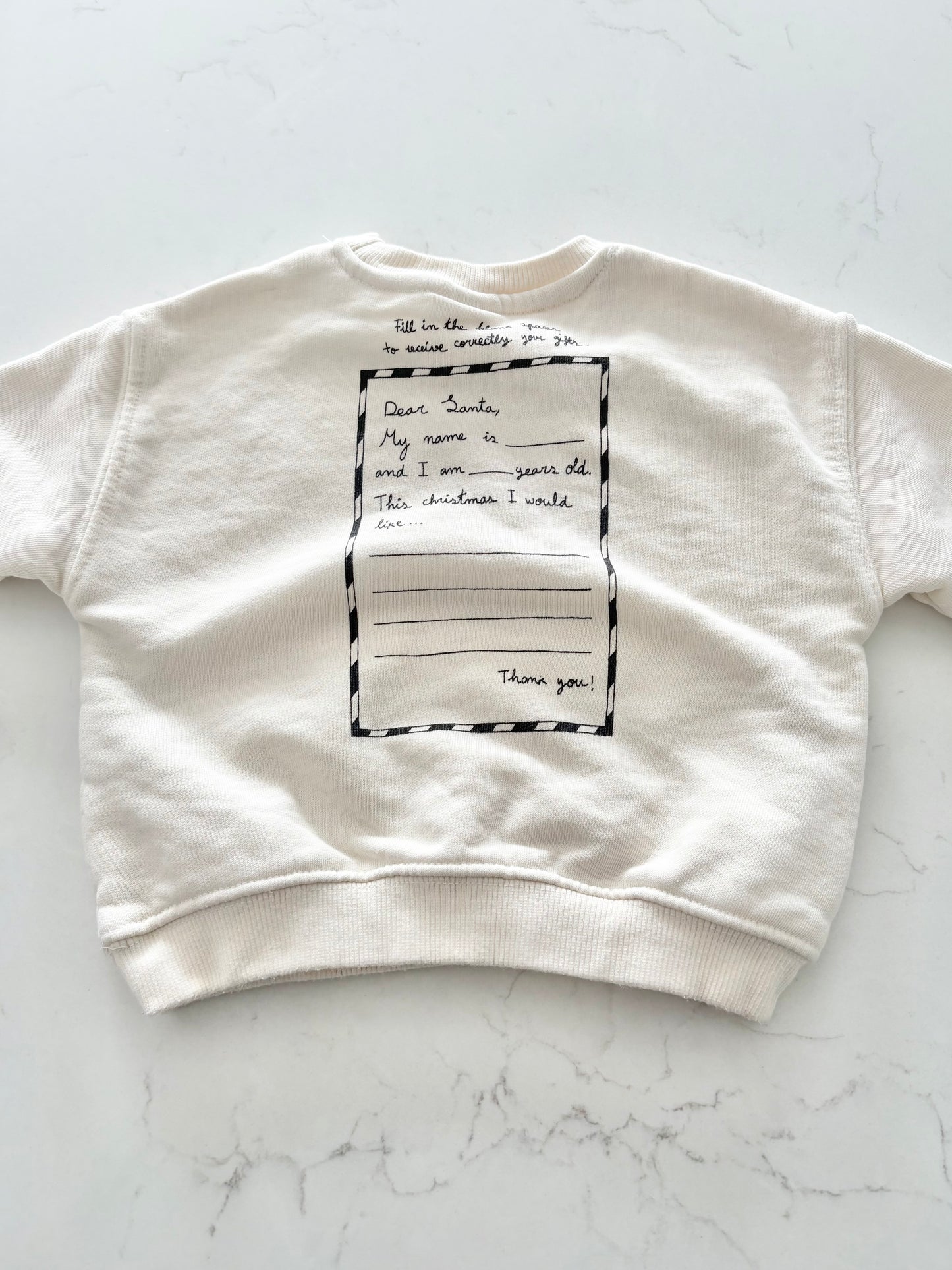 Zara-Crewneck-9/12 mois