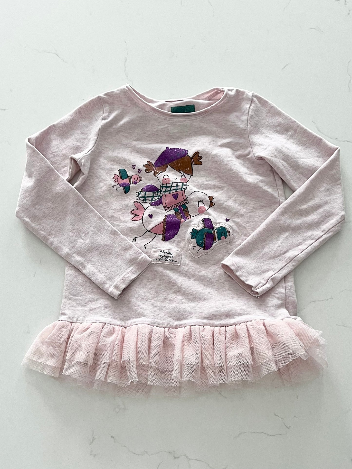 Souris Mini-Chandail manches longues-2/3t