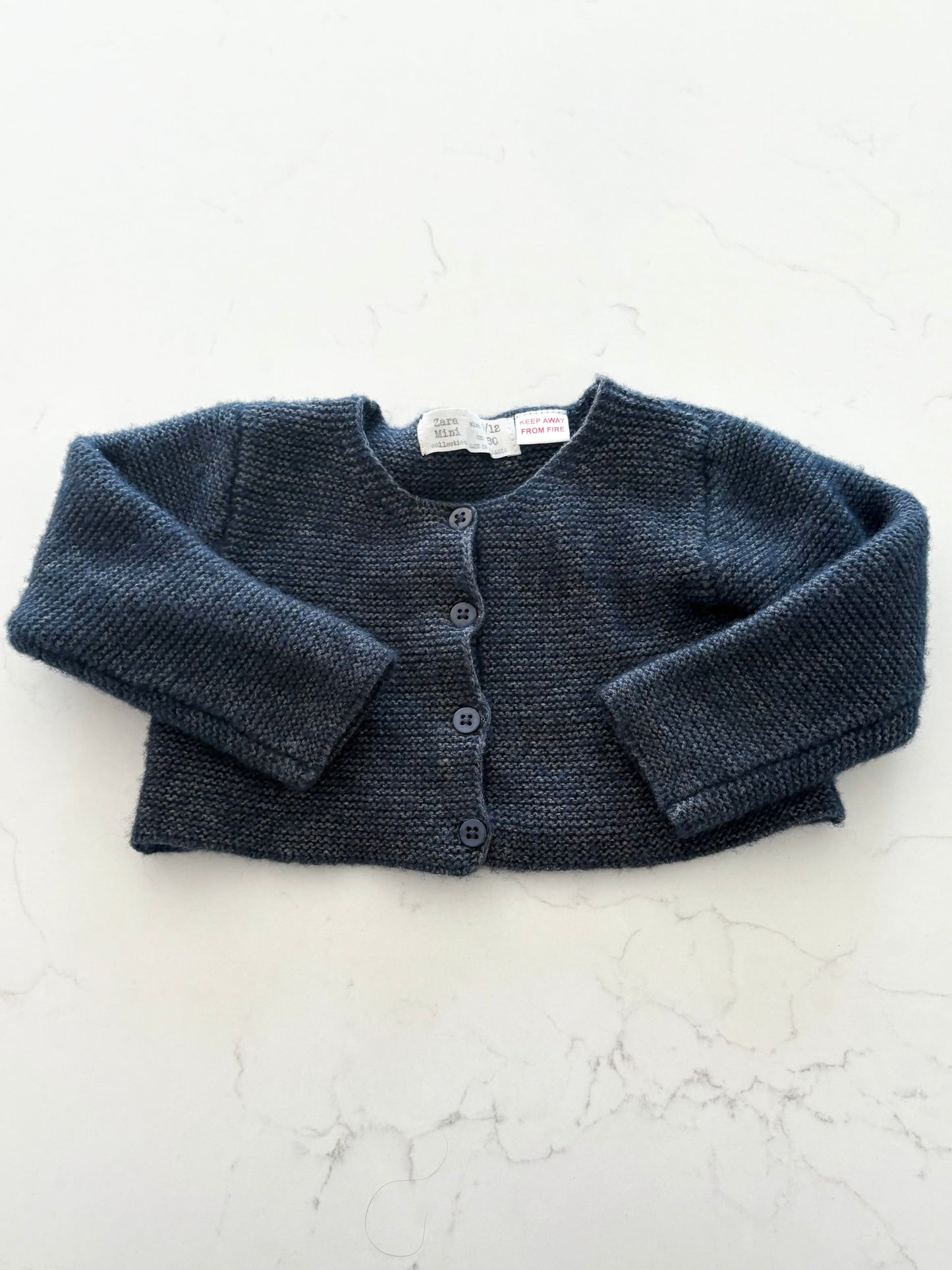 Zara-Cardigan court-9/12 mois
