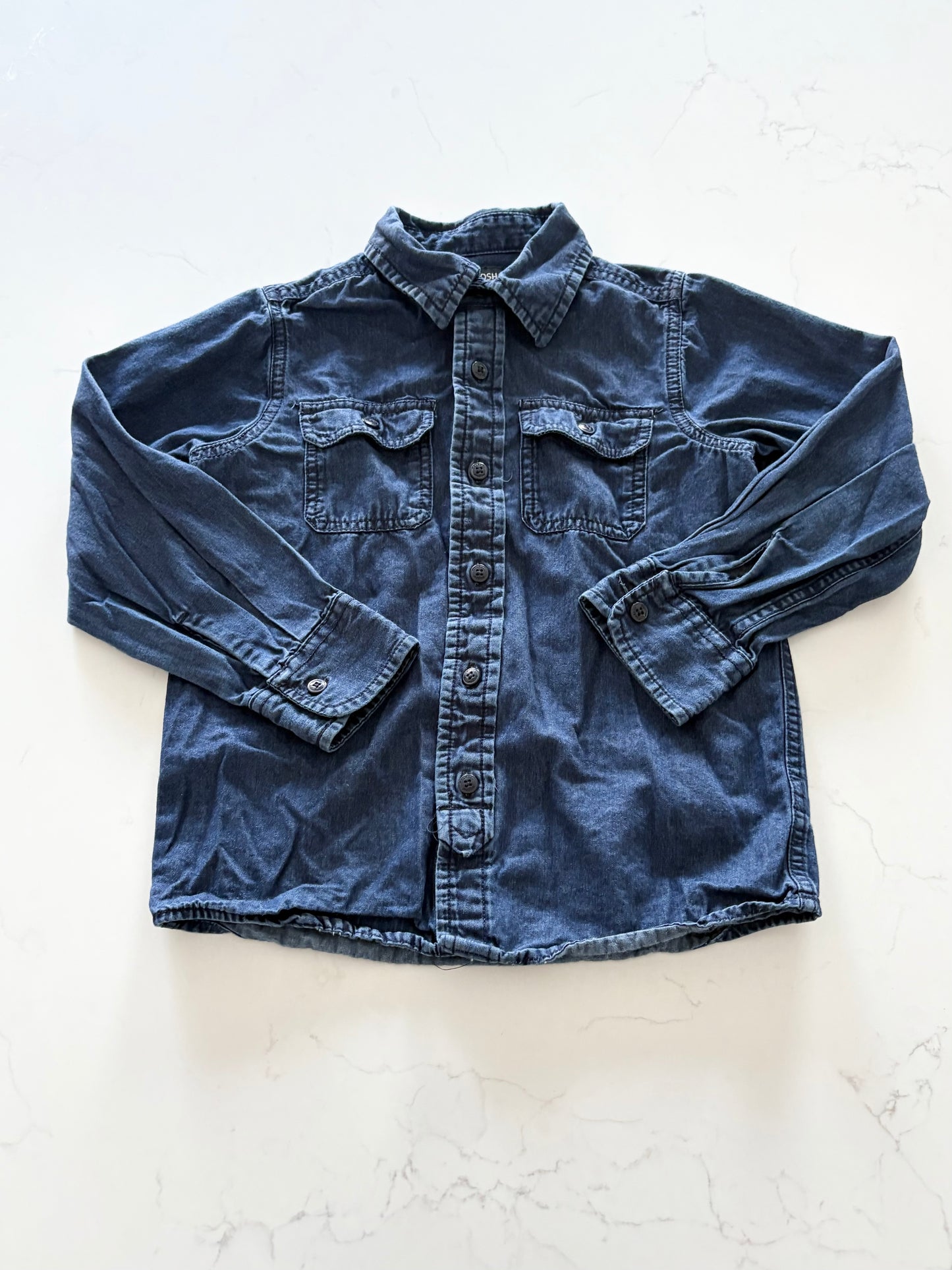 Oshkosh-Chemise en jeans-7T