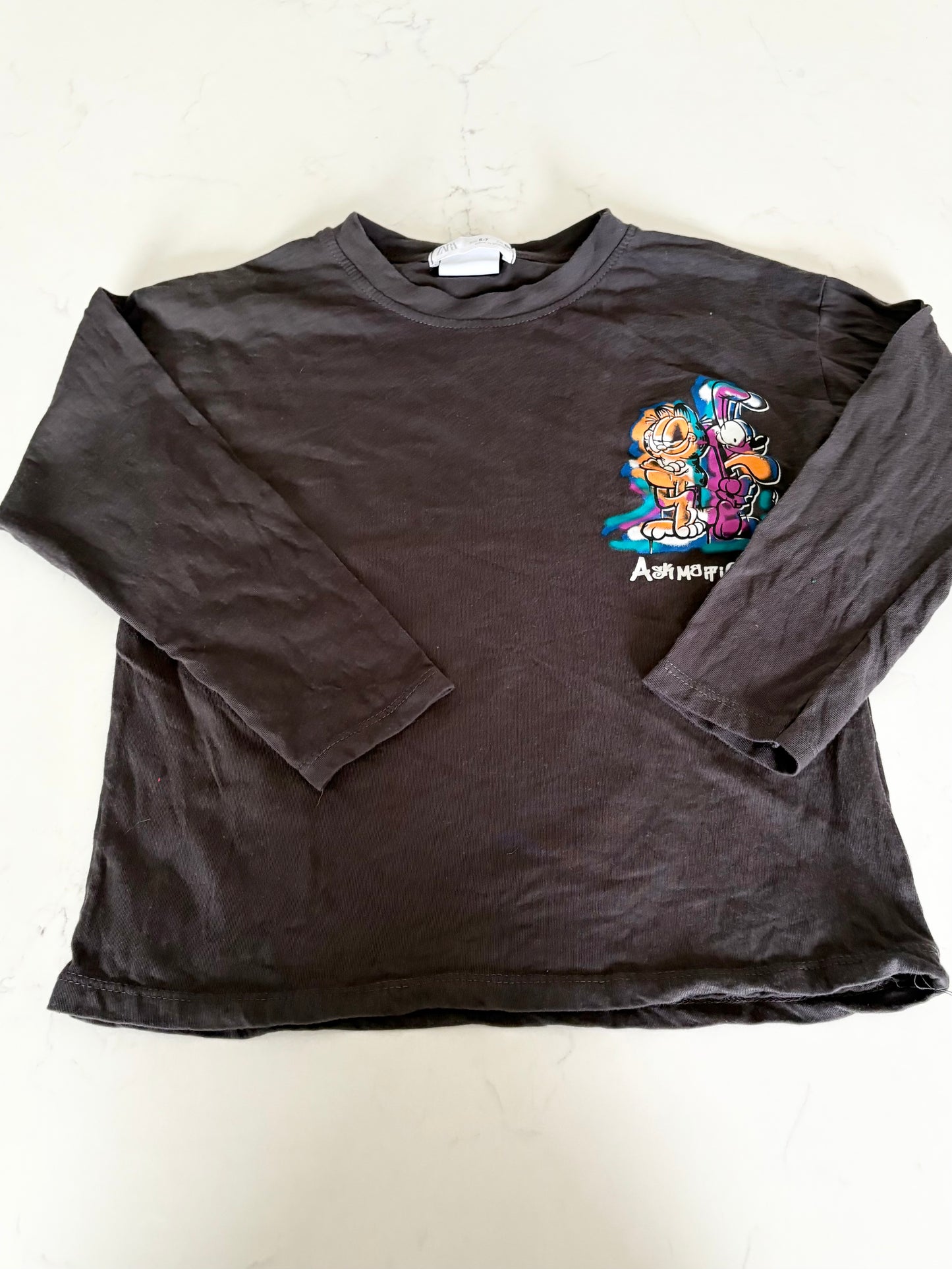 Zara/Garfield-Chandail-6/7T