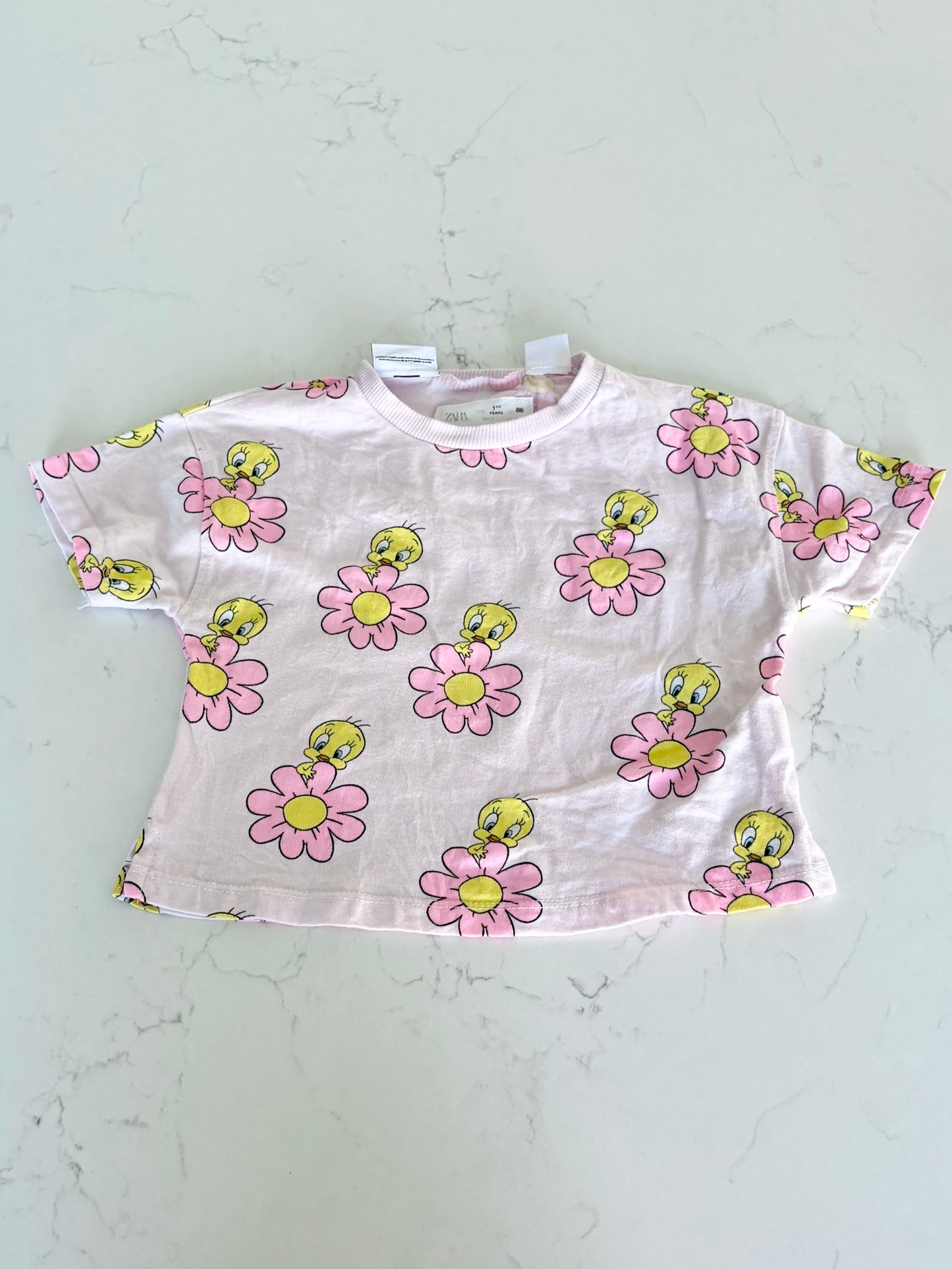 Zara/Looney tunes-T shirt-18 mois