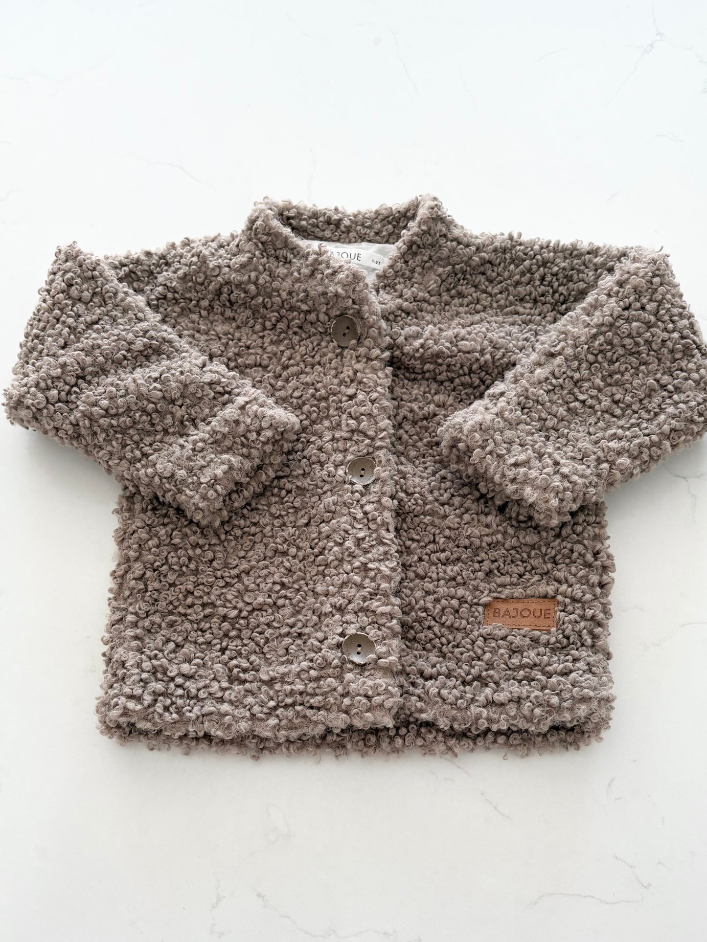 Bajoue-Veste sherpa-1/3T