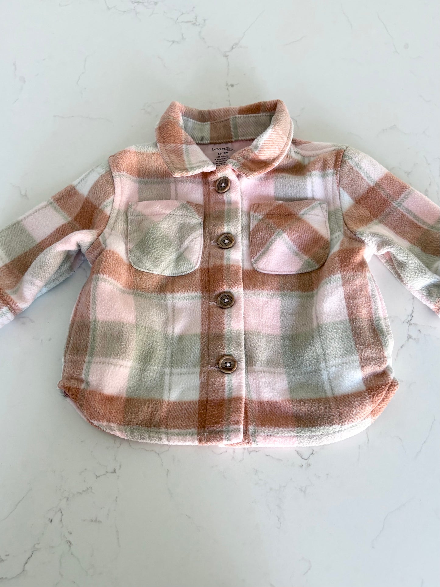 George-Manteau/veste mi saison-12/18 mois