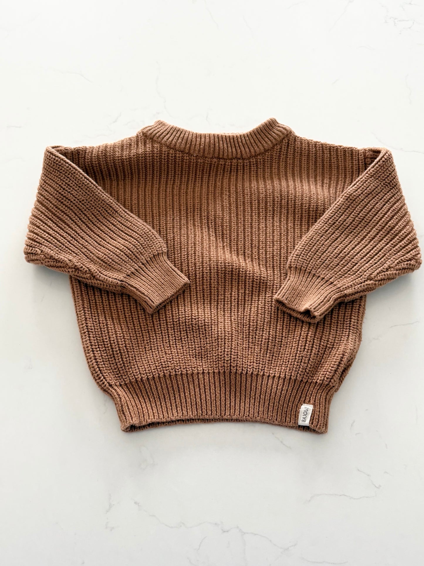 Bajoue-Chandail de laine-1/2T