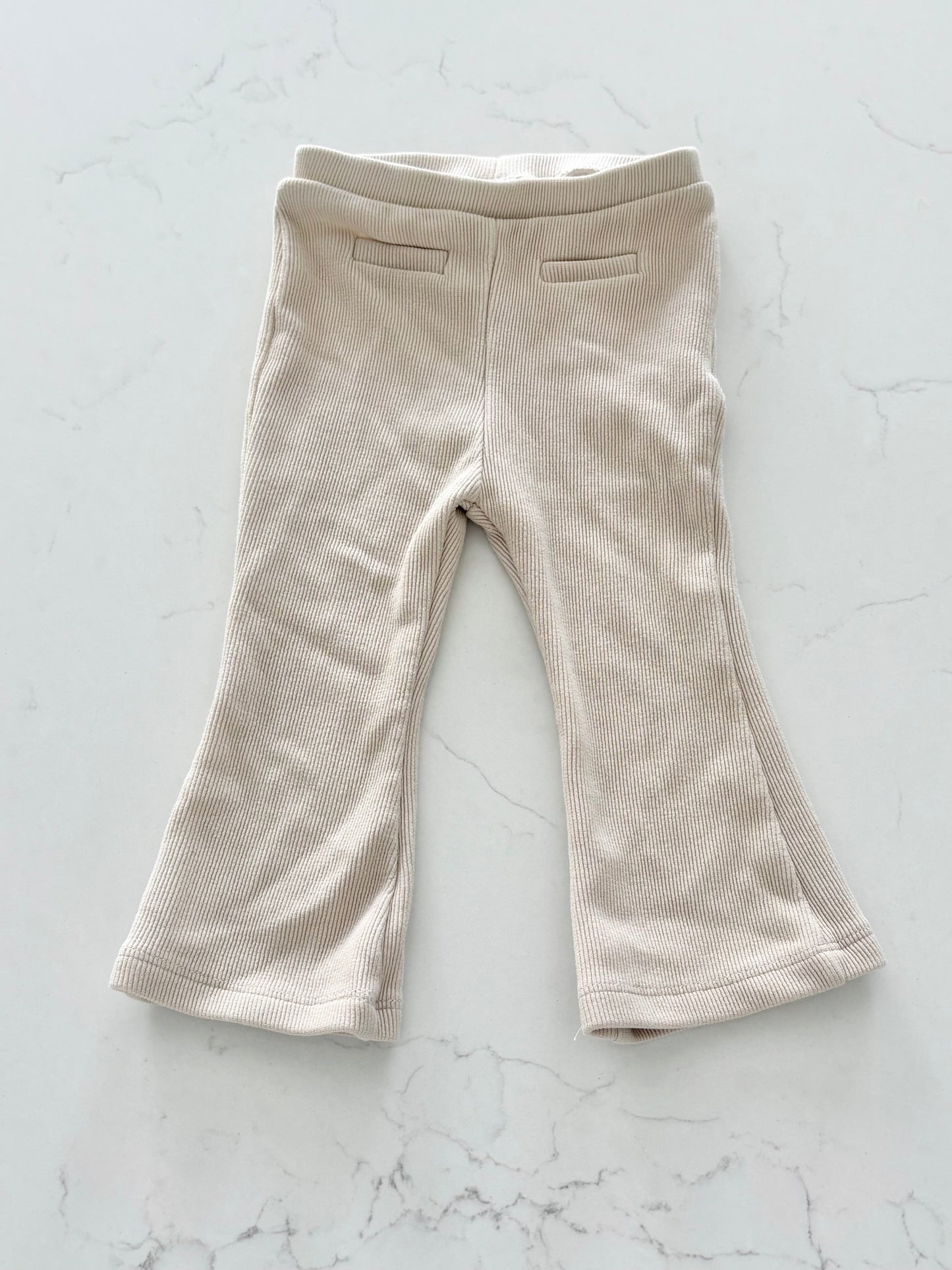 Zara-Pantalon jambes évasés-9/12 mois