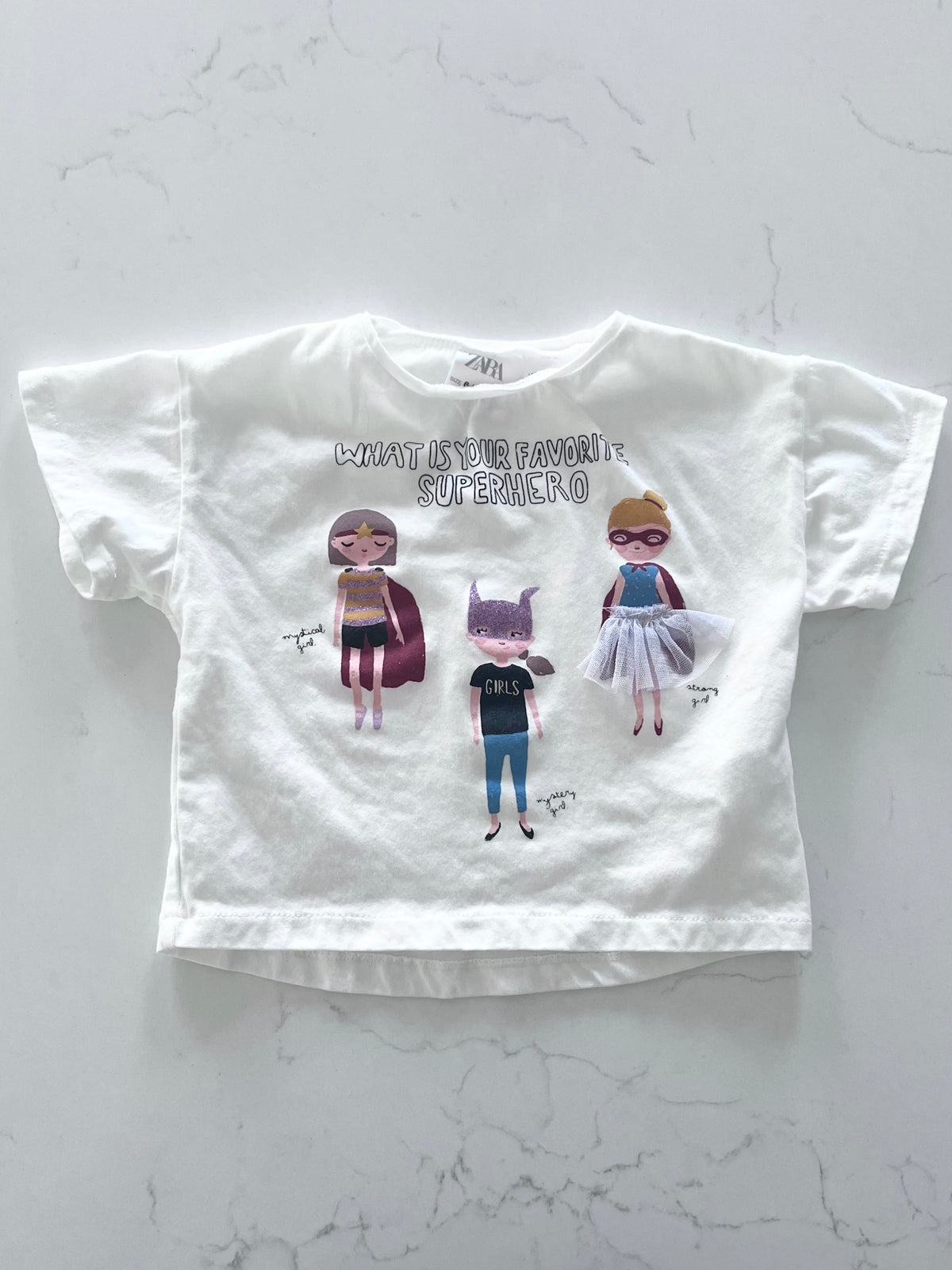Zara-T shirt-6/9 mois