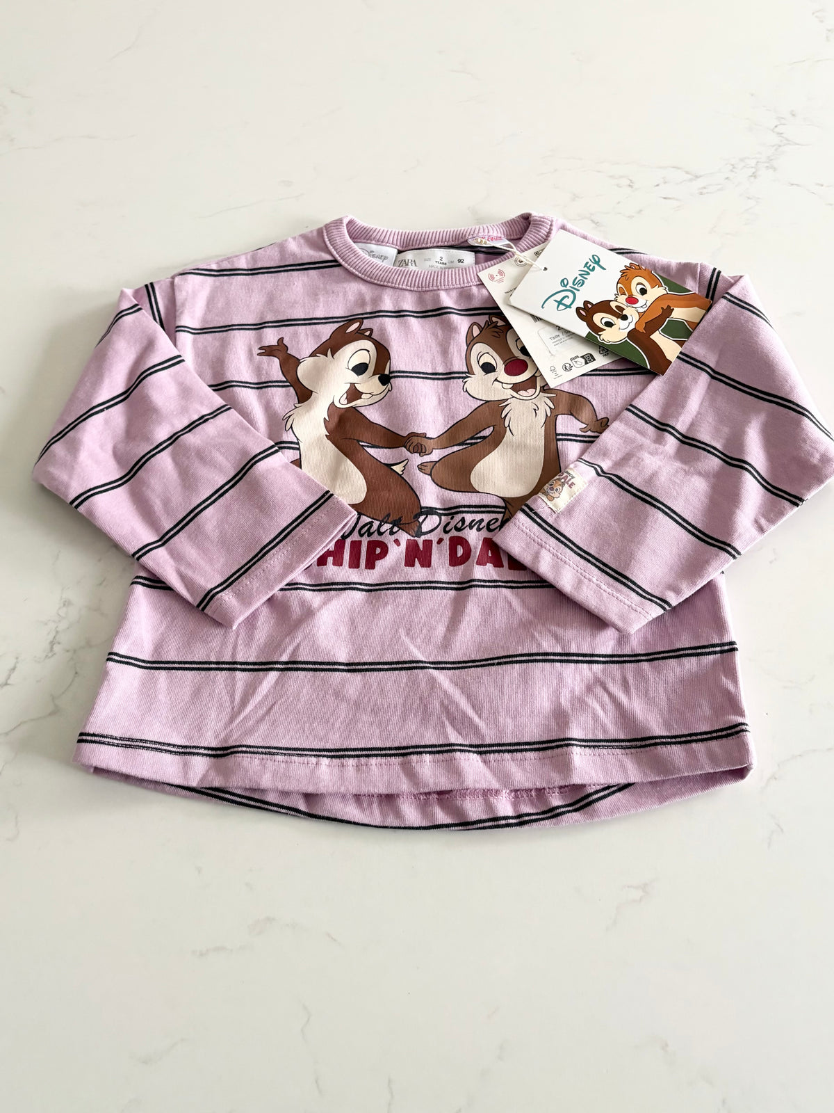 NEUF-Zara/Disney-Chandail-2T