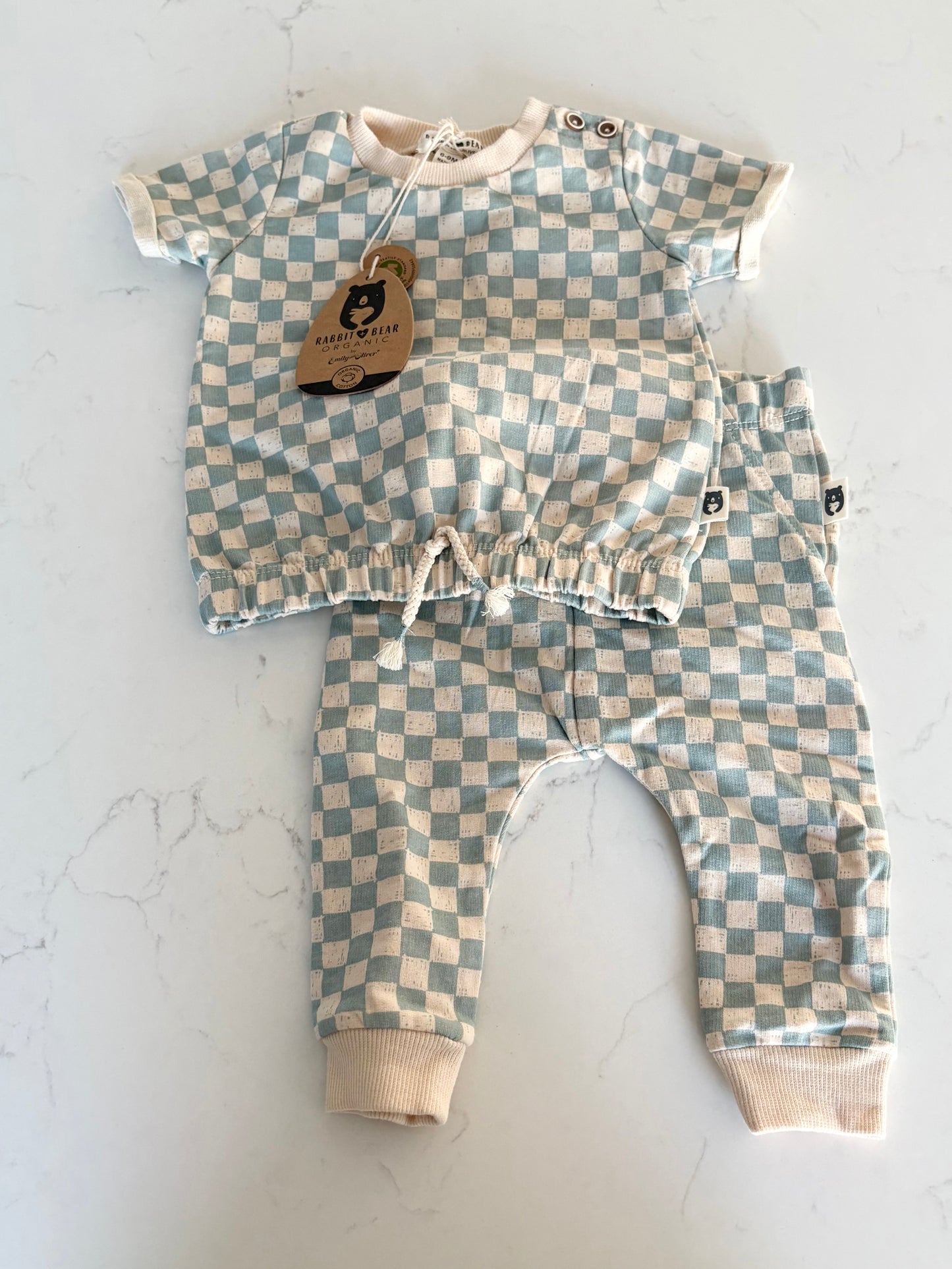 Neuf-Rabbit bear-Ensemble-6/9 mois