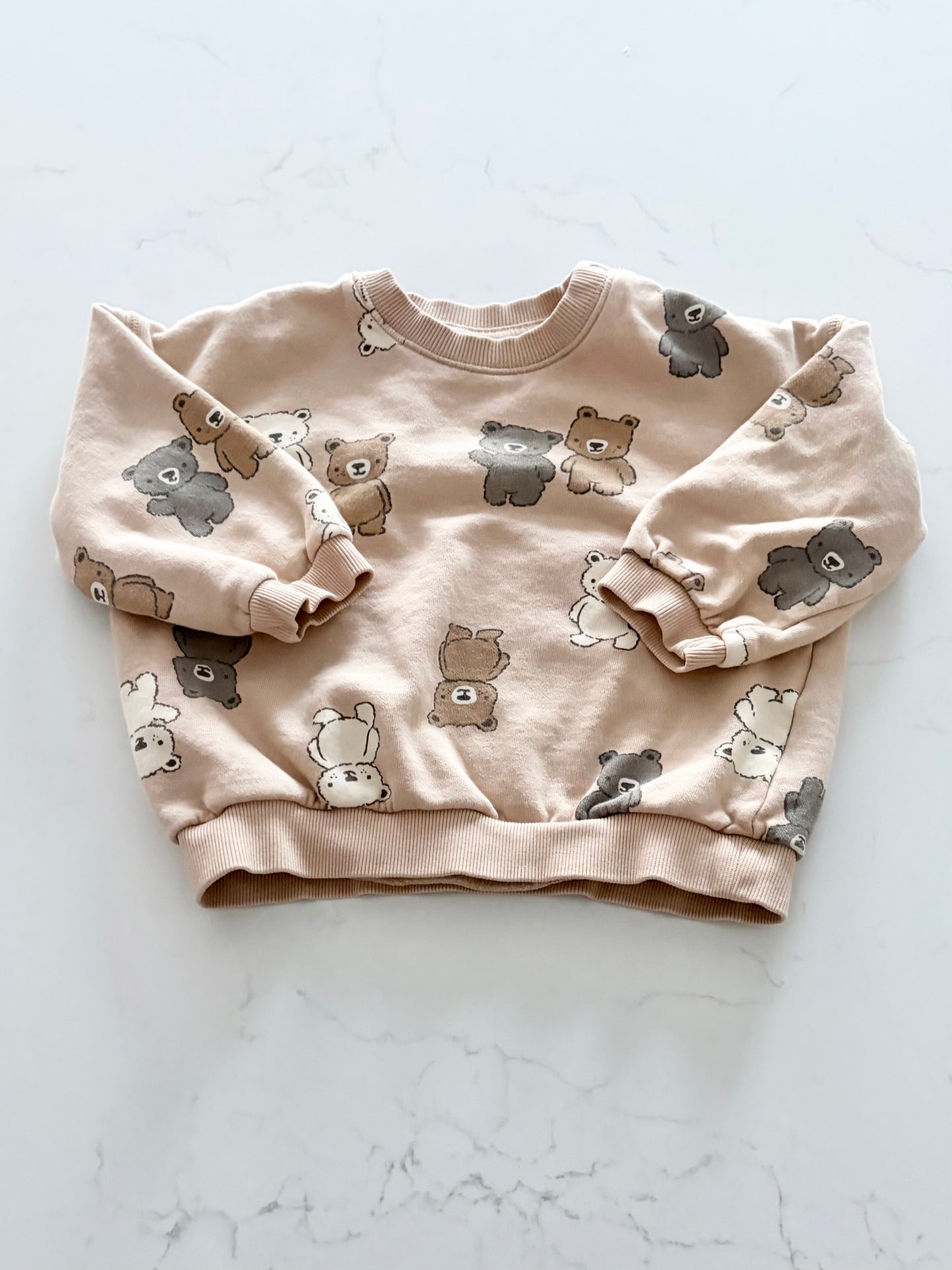 H&M-Crewneck-18/24 mois ( fait petit )