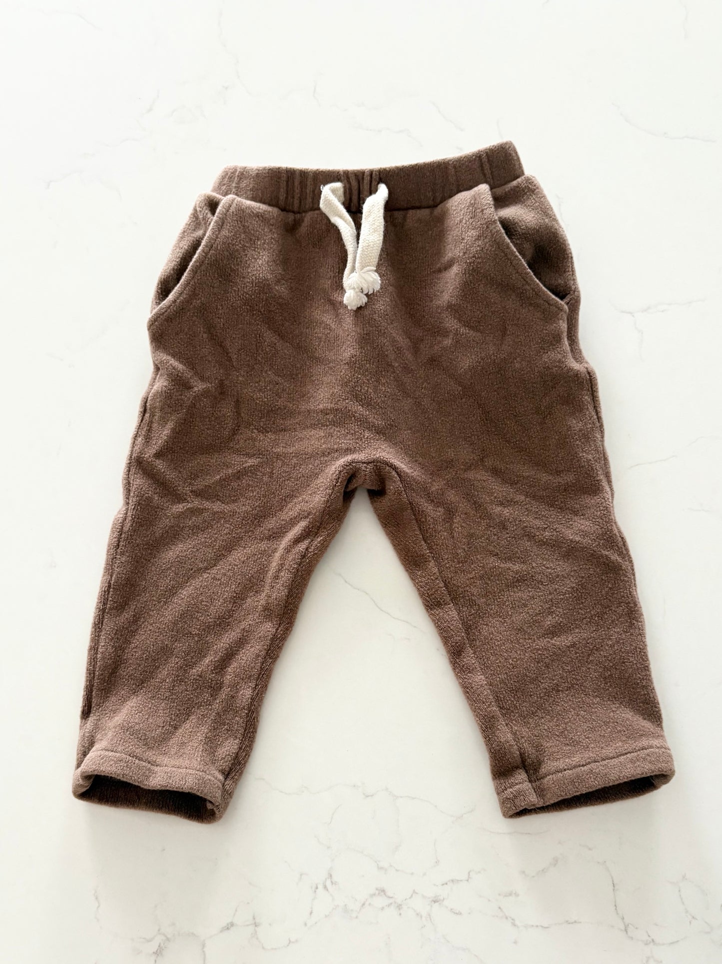 Zara-Pantalon polar-12/18 mois