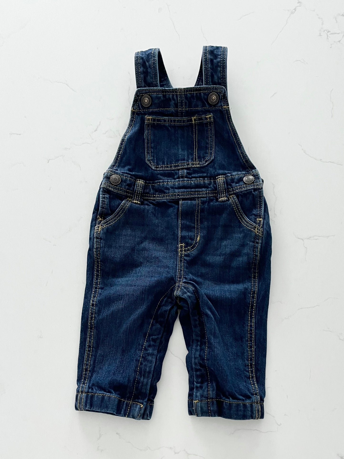 Old Navy-Salopette jeans-6/12 mois