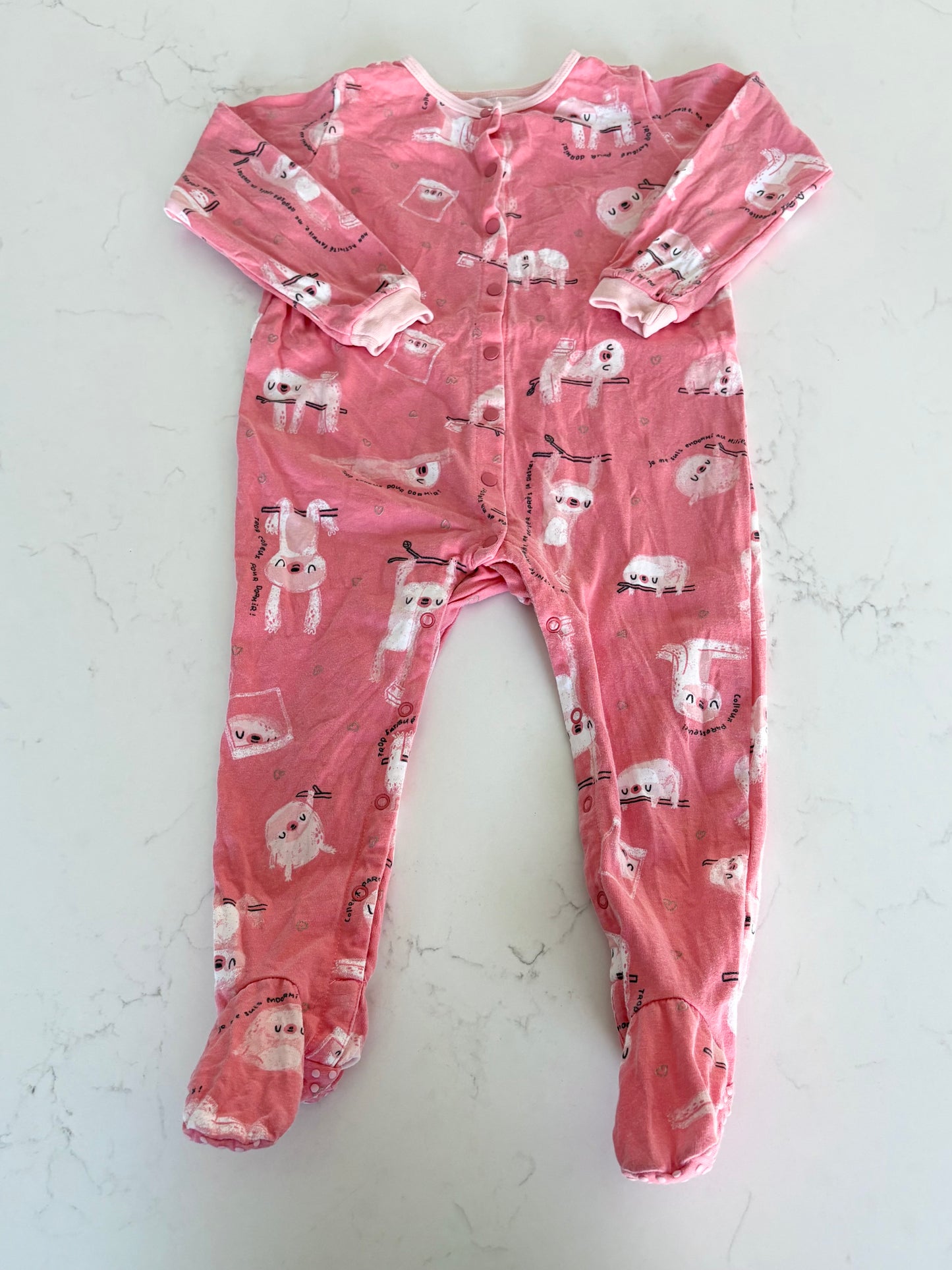 Souris mini-Pyjama-18/24 mois