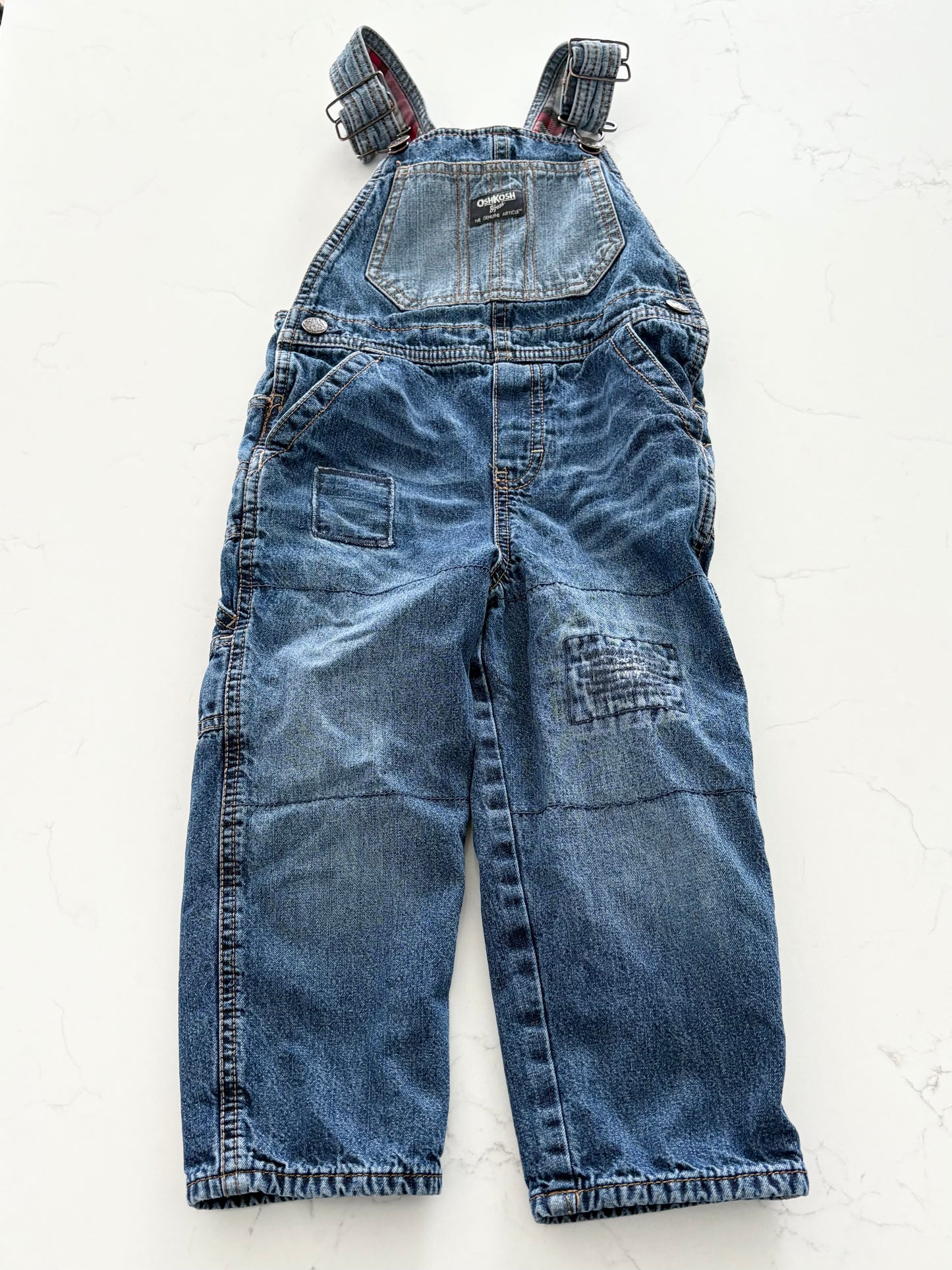 Oshkosh-Salopette doublé-4T