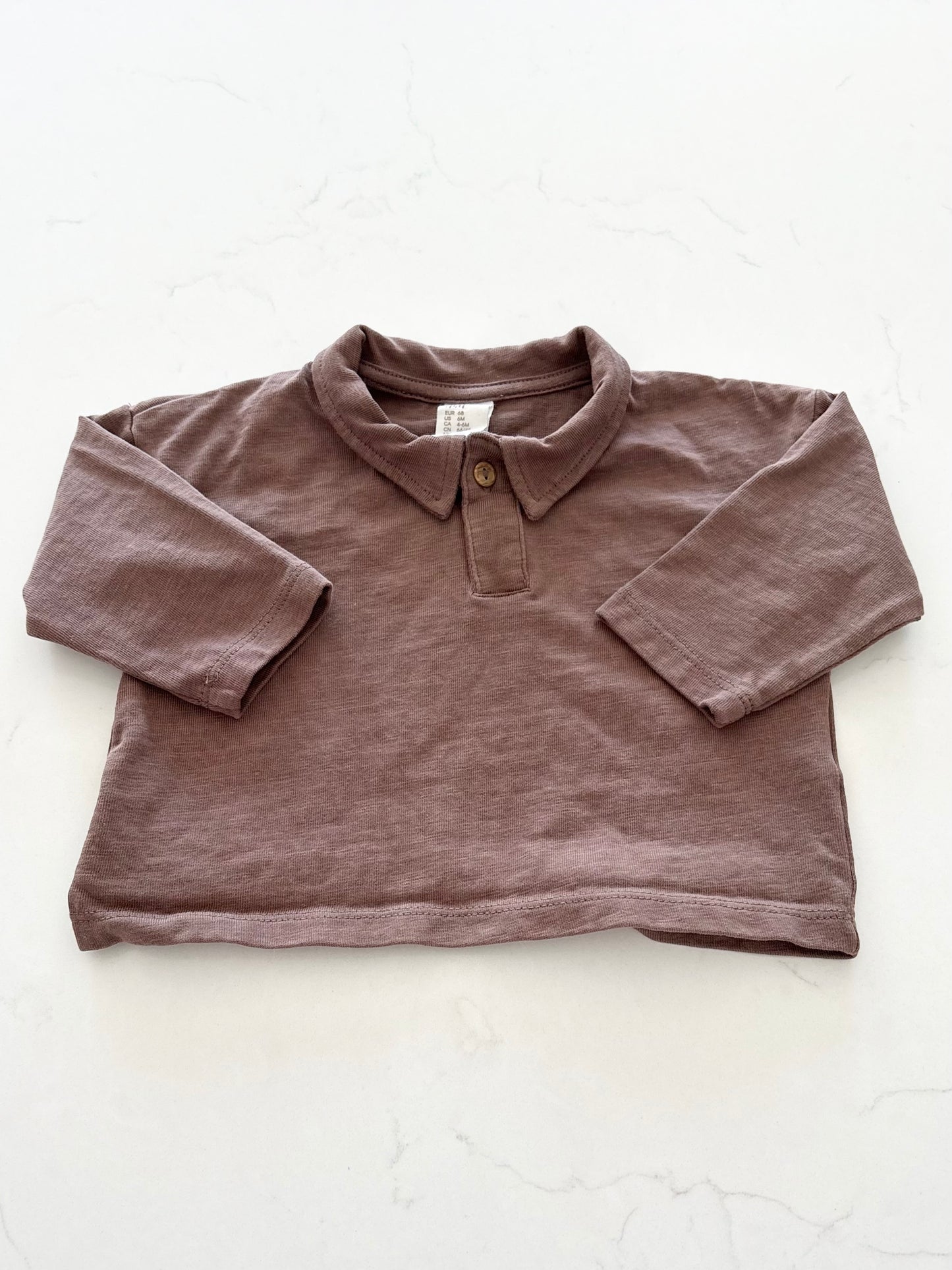H&M-Polo-4/6 mois