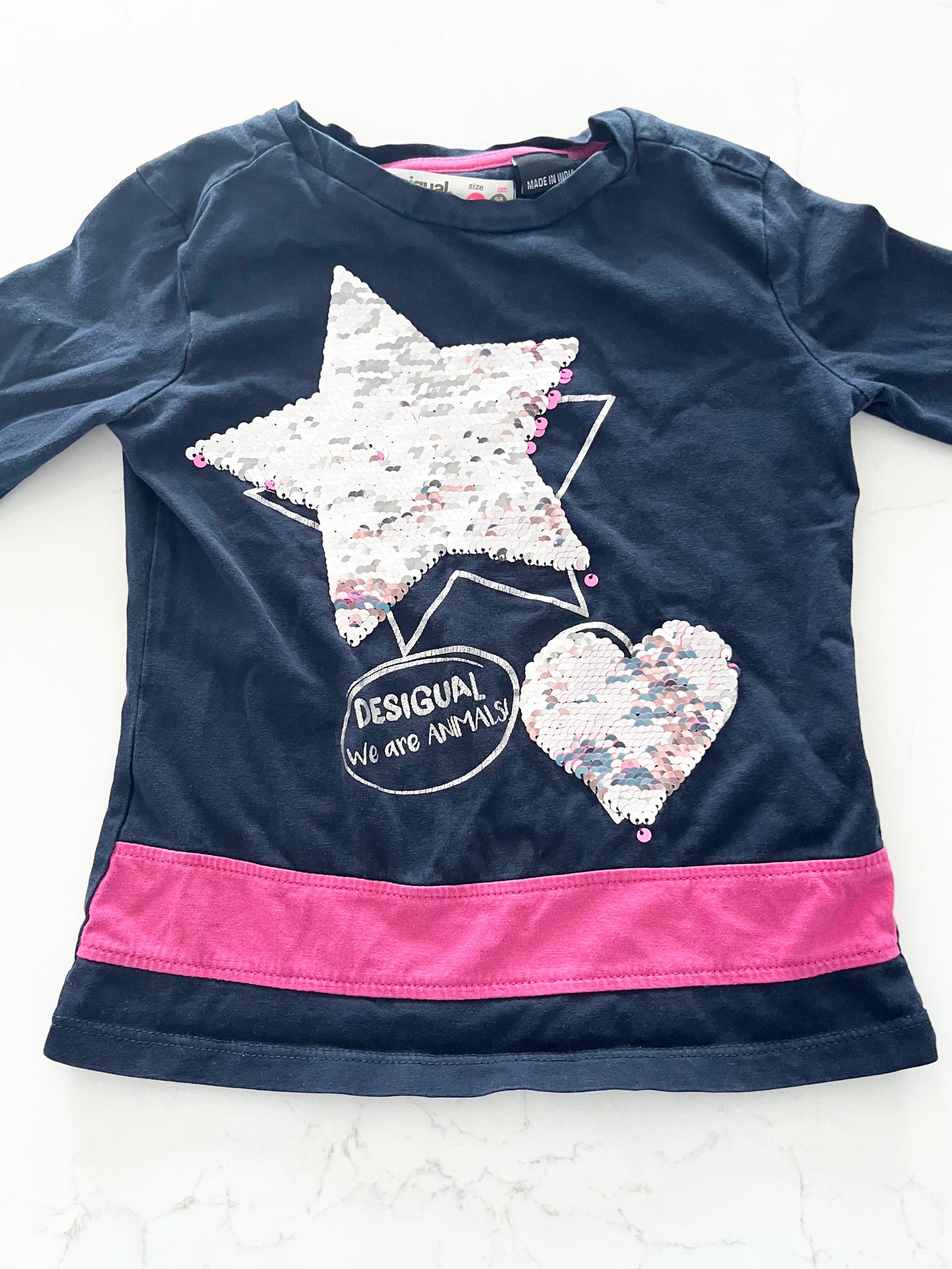 Desigual-Chandail manches longues-3/4T