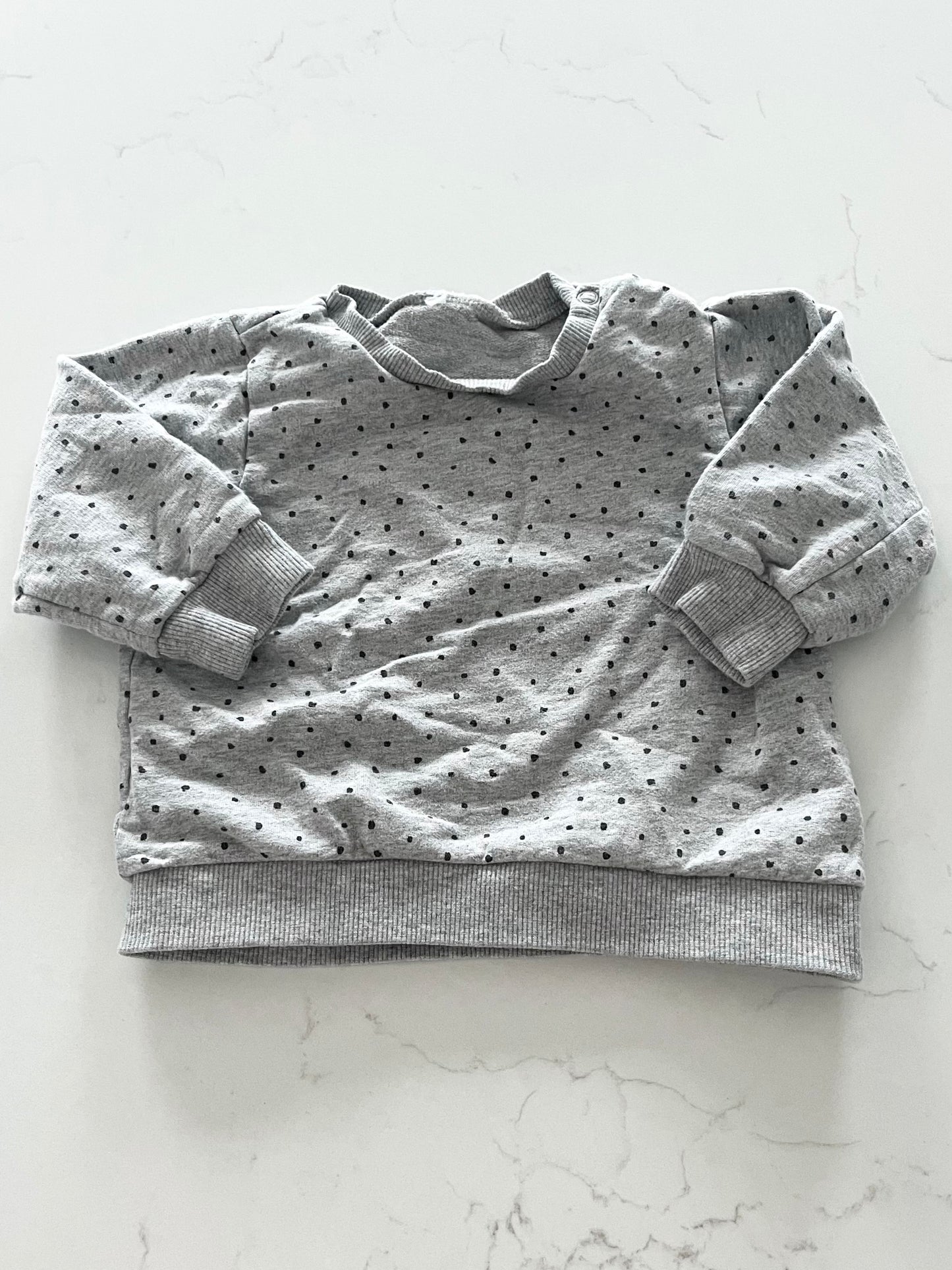 H&M-Crewneck-~9/12 mois
