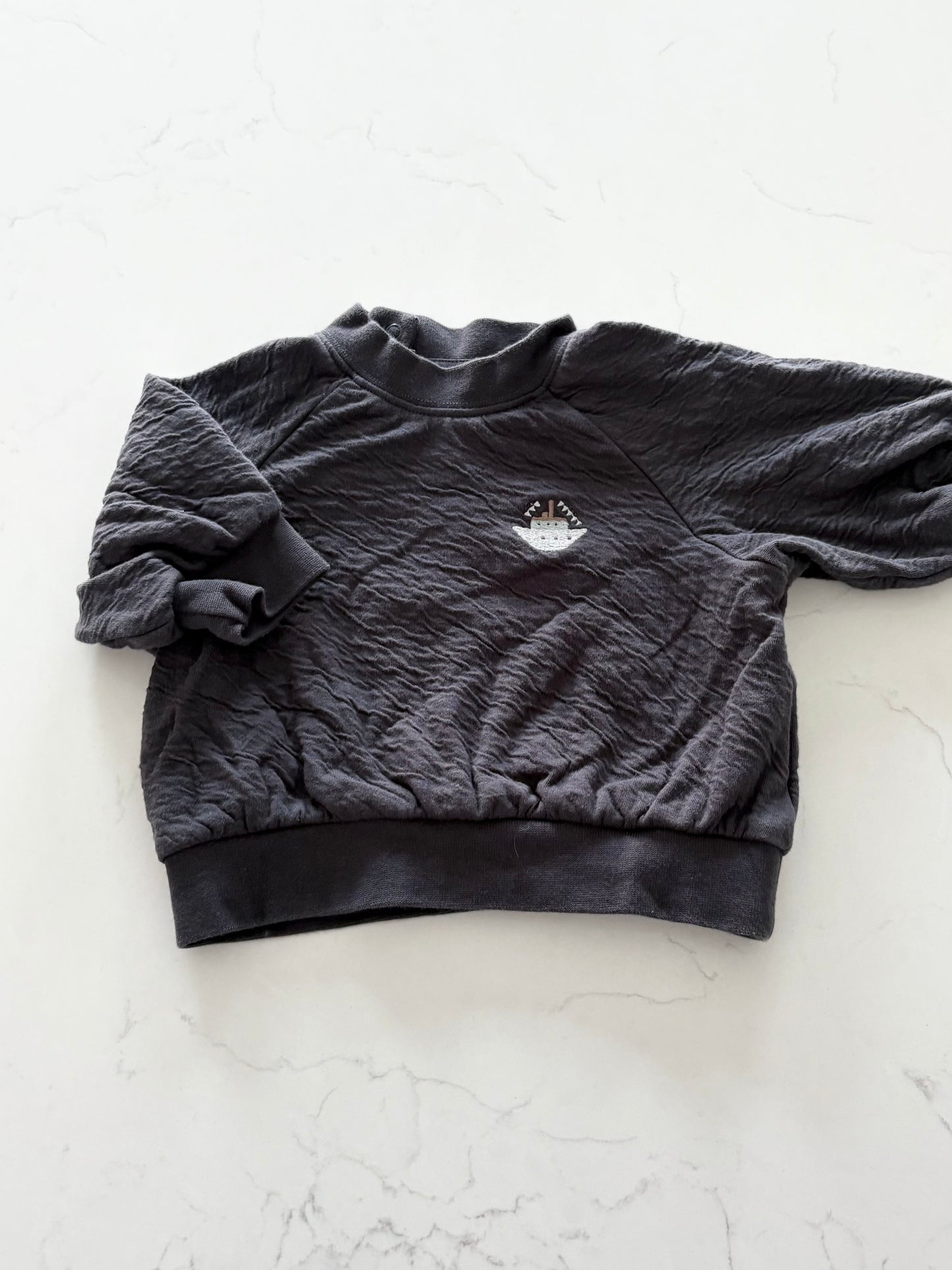 H&M-Crewneck-2/4 mois