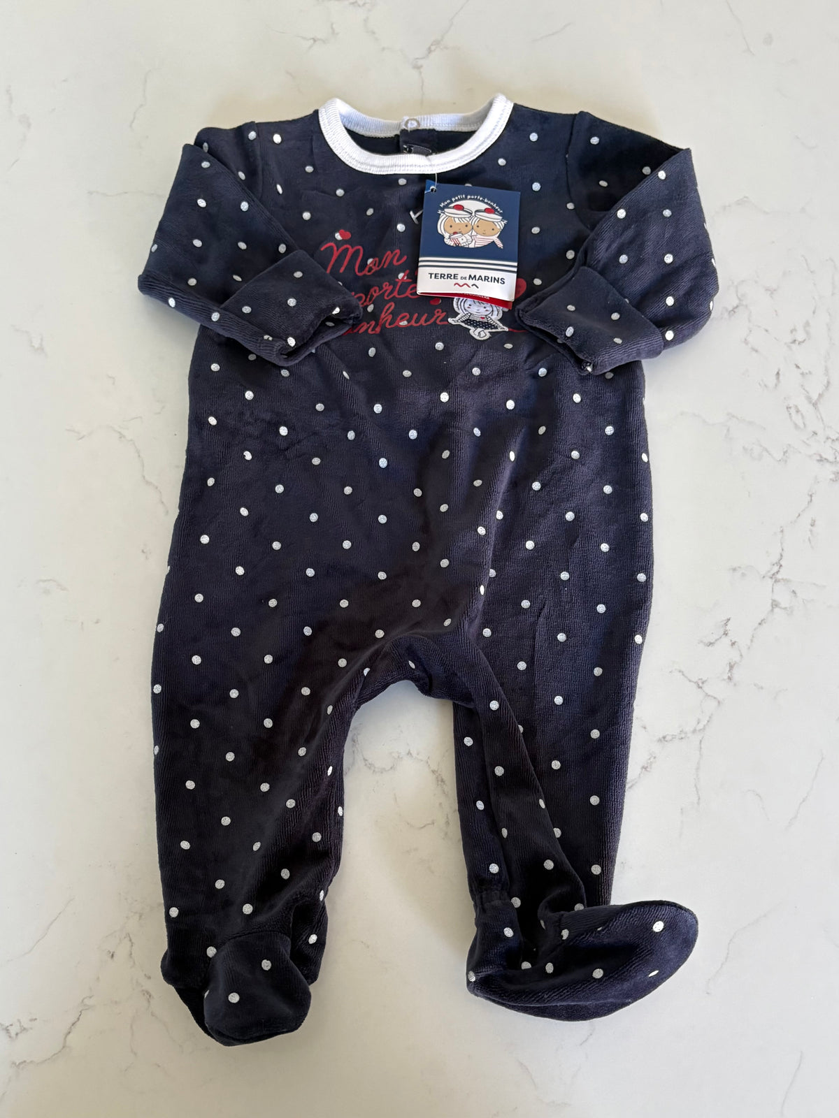 NEUF-Terre de marin-Pyjama-6 mois