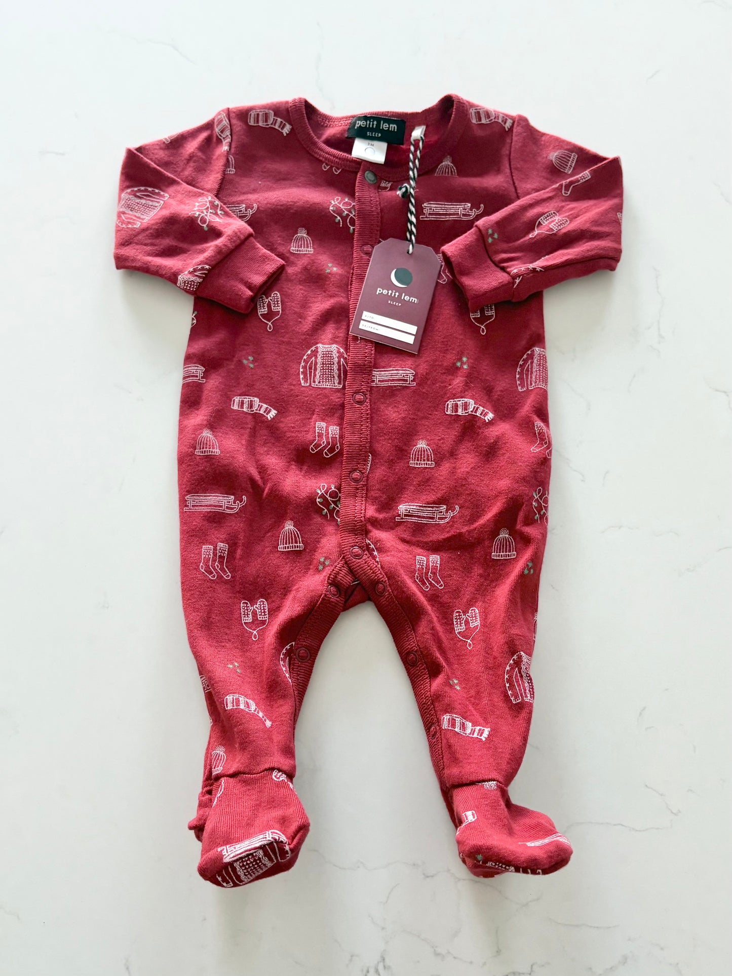 NEUF-Petit Lem-Pyjama-3 mois