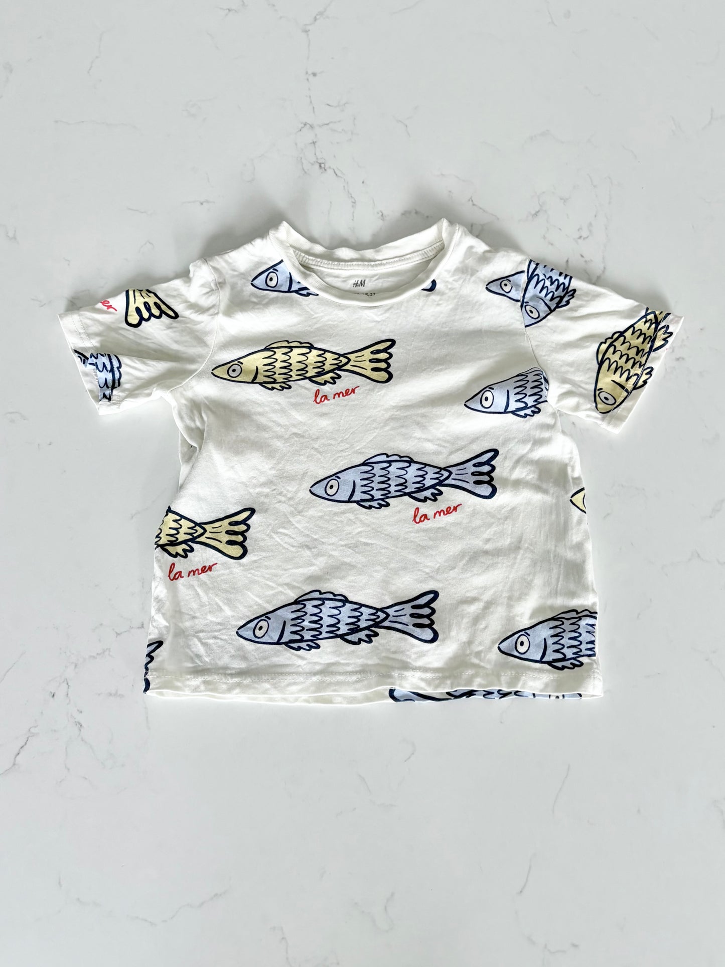 H&M-T shirt-18/24 mois