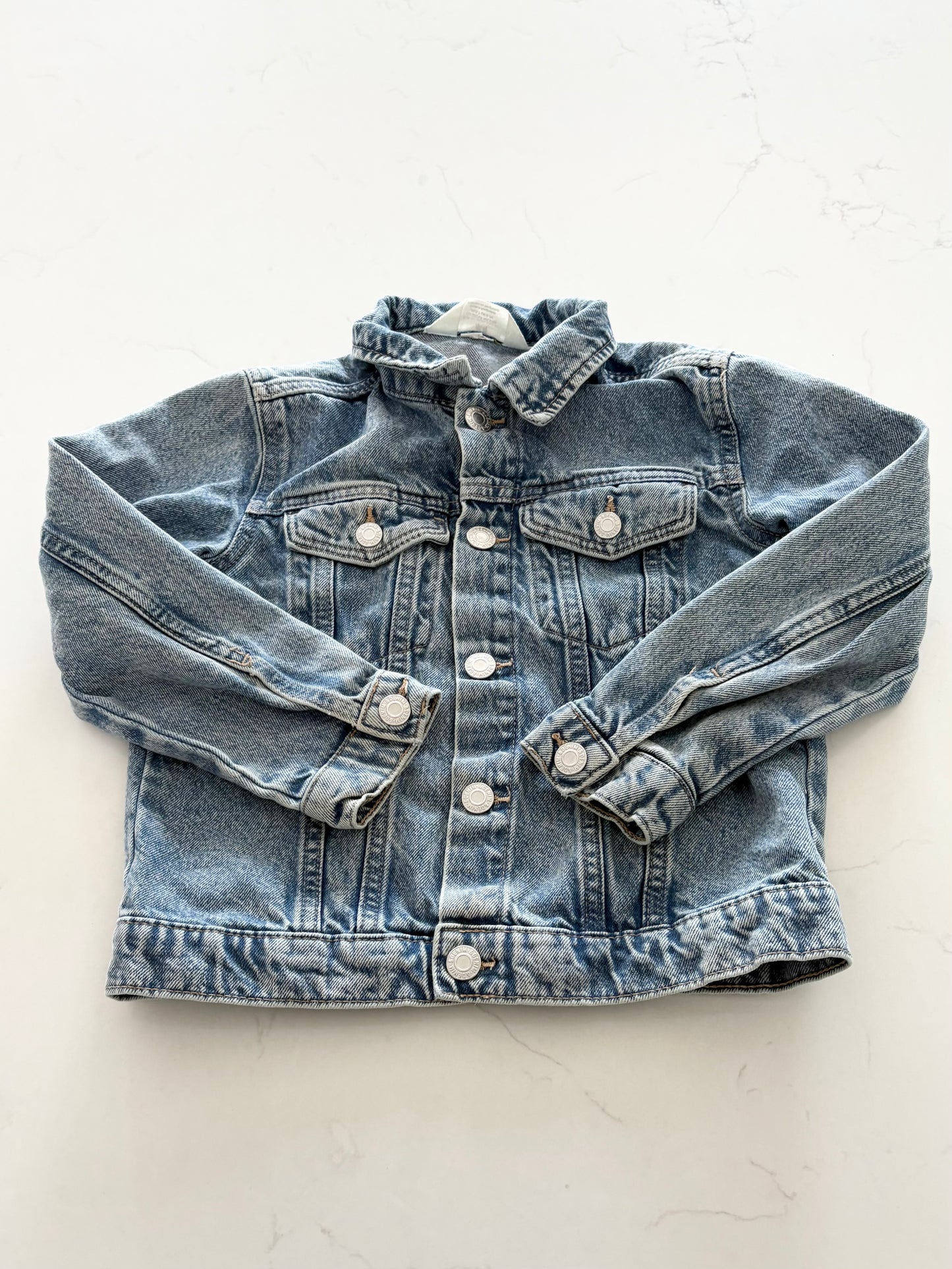 H&M-Veste en jeans-6/7T