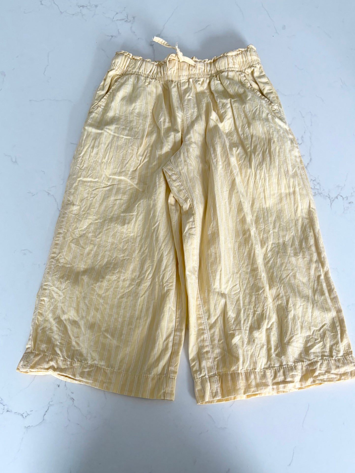 H&M-Pantalon jambes évasés-3/4T
