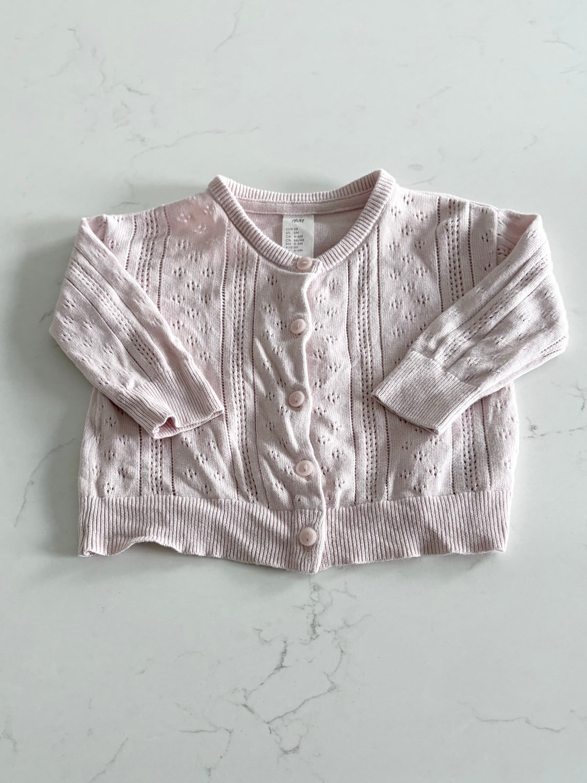 H&M-Cardigan-4/6 mois