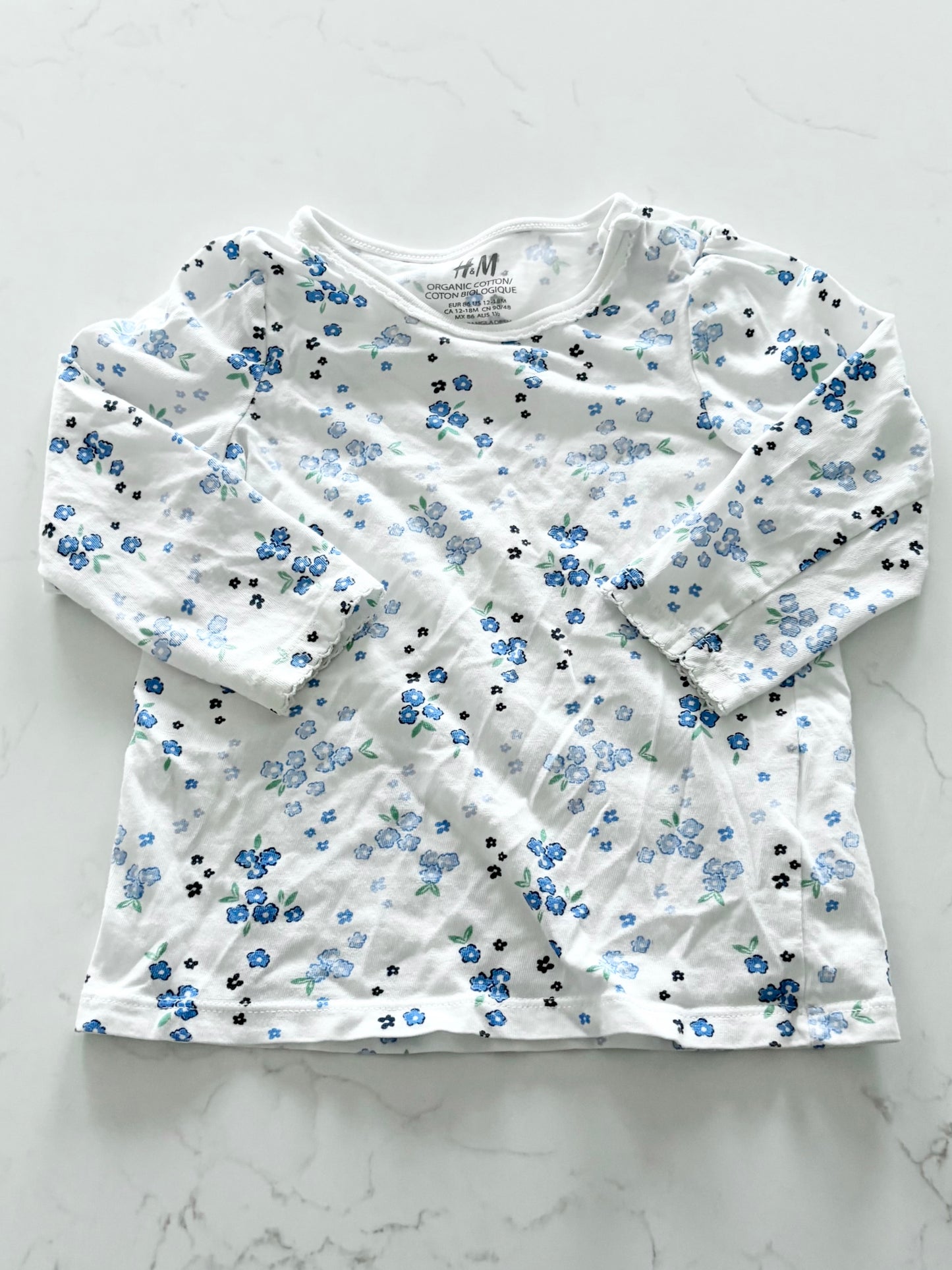 H&M-chandail-12/18 mois