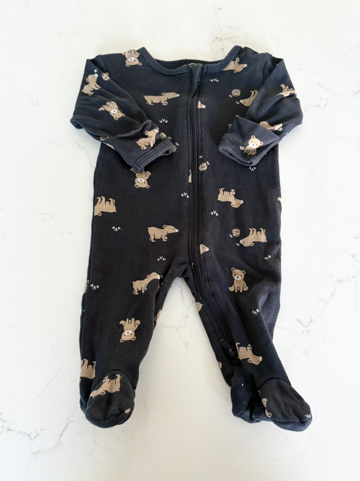 Petit lem-Pyjama-3 mois