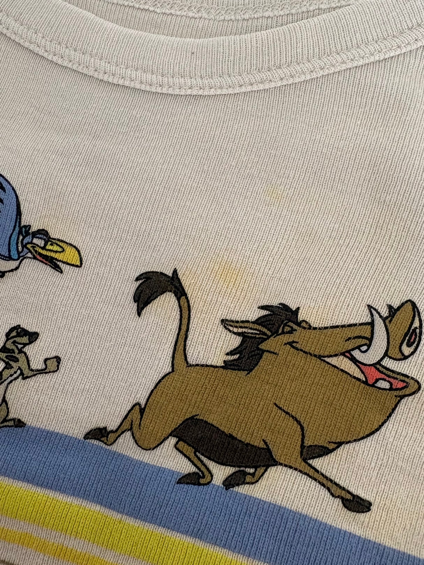 *Imparfait-Gap/Disney-Pyjama-2T ( il a décoloré sur lui même pendant le détachage)