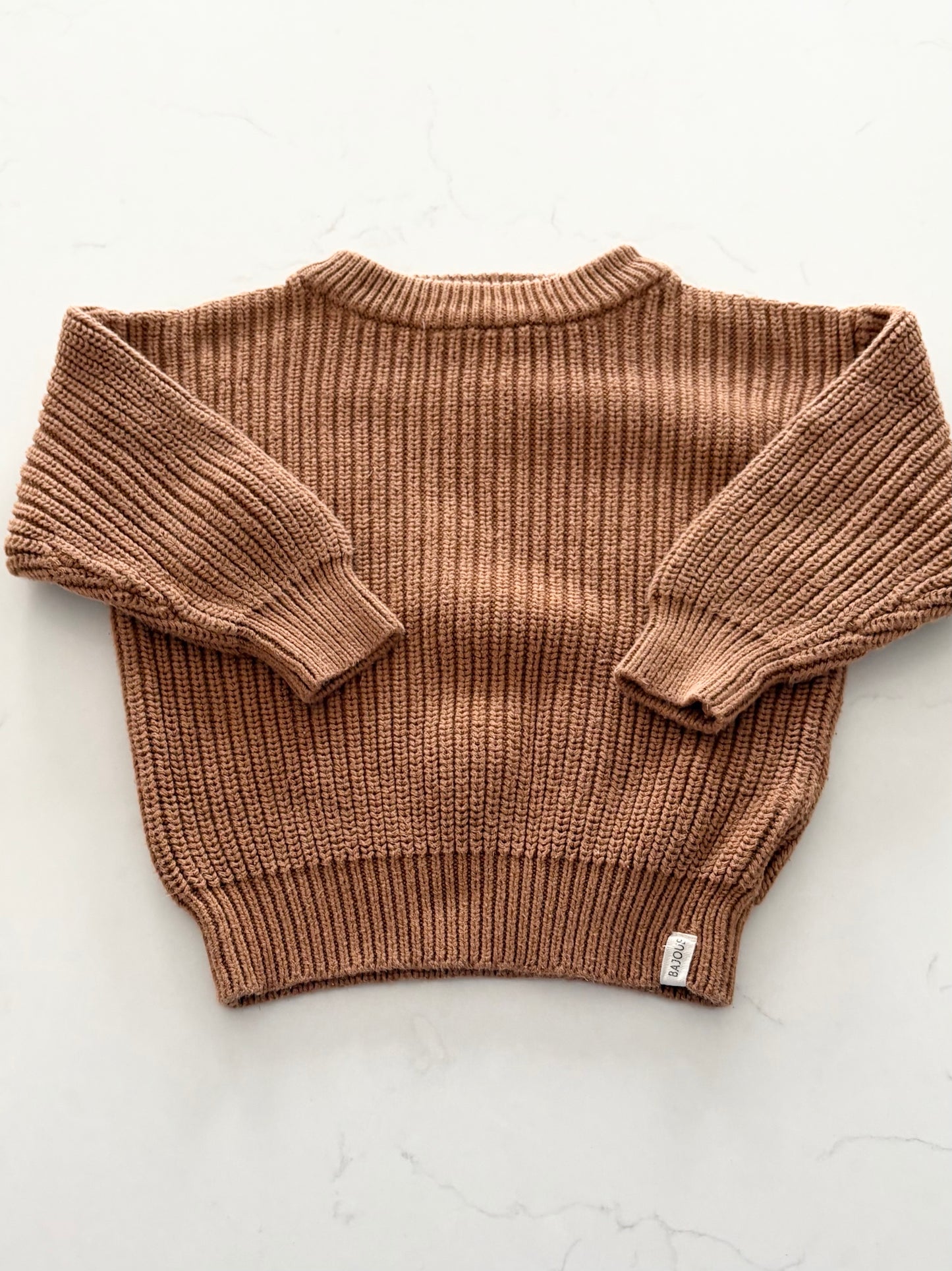 Bajoue-Chandail de laine-1/2T