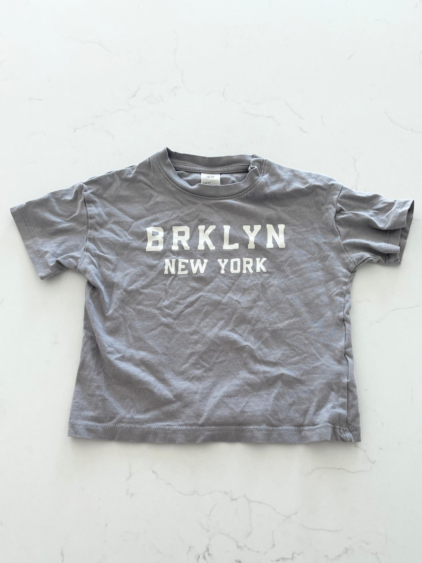 H&M-T shirt-9/12 mois