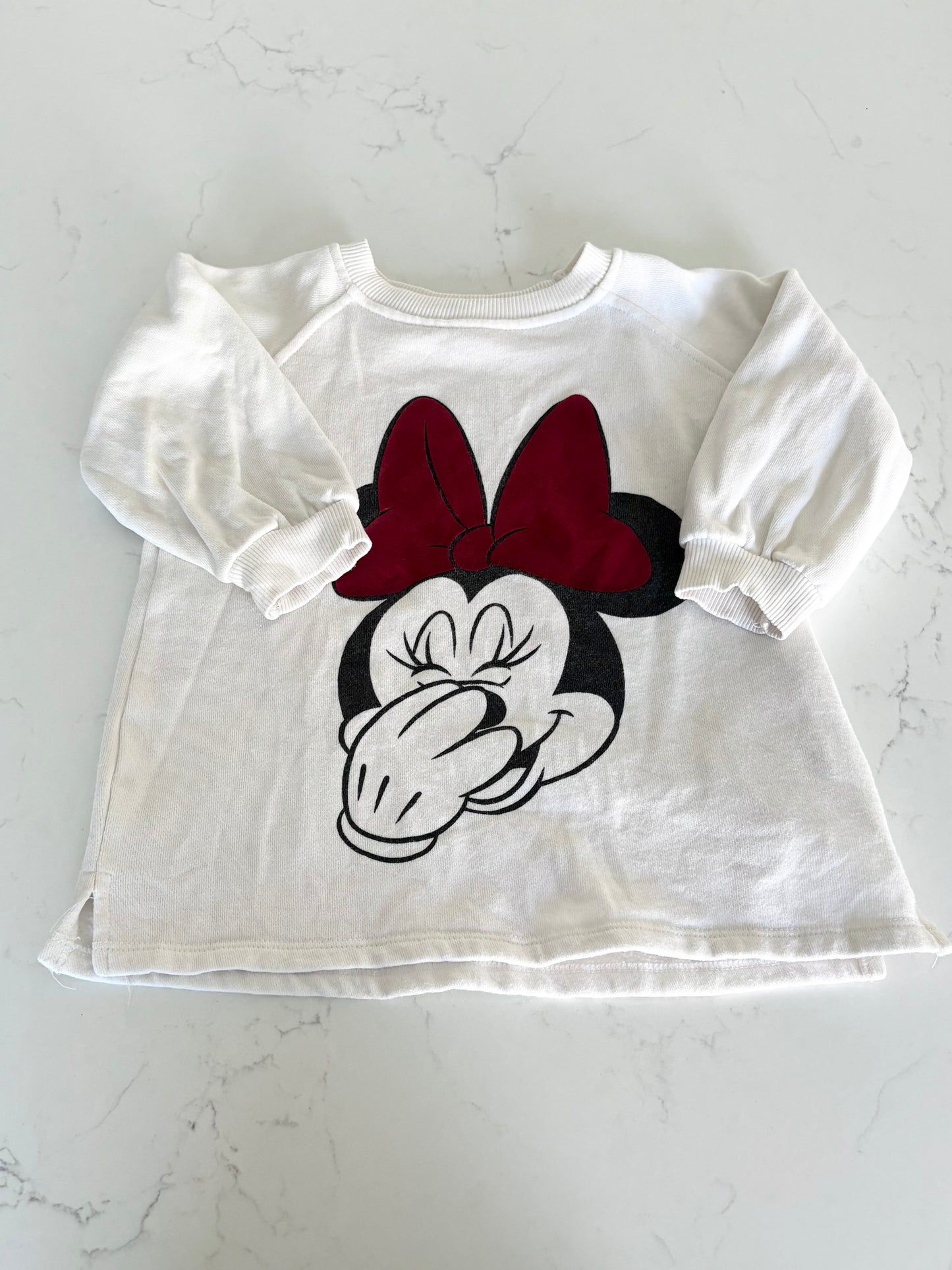 Zara-Robe coton ouater-12/18 mois