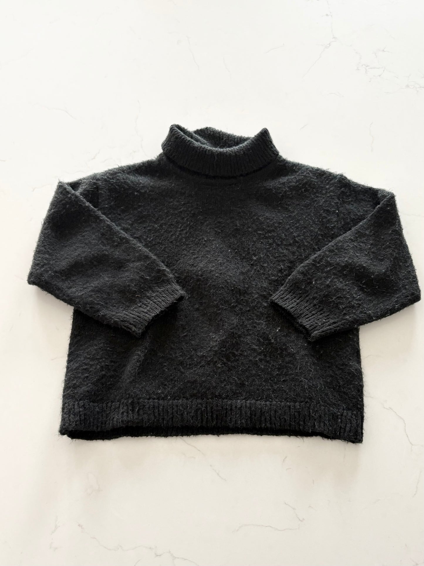 Zara-Chandail de laine col roulé-18/24 mois ( mousseux )