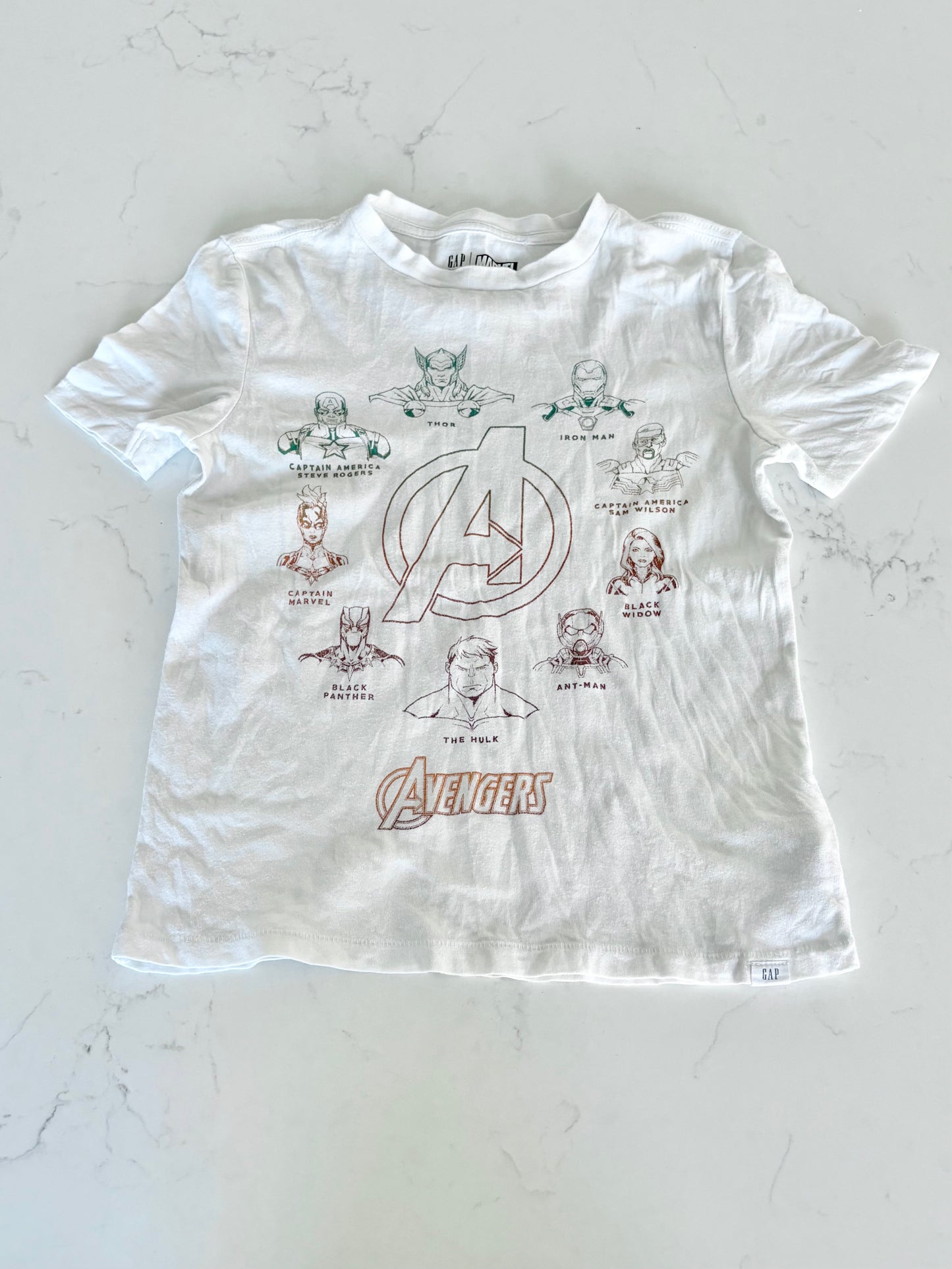 Gap/Marvel-T shirt-S ( ~6/7T)