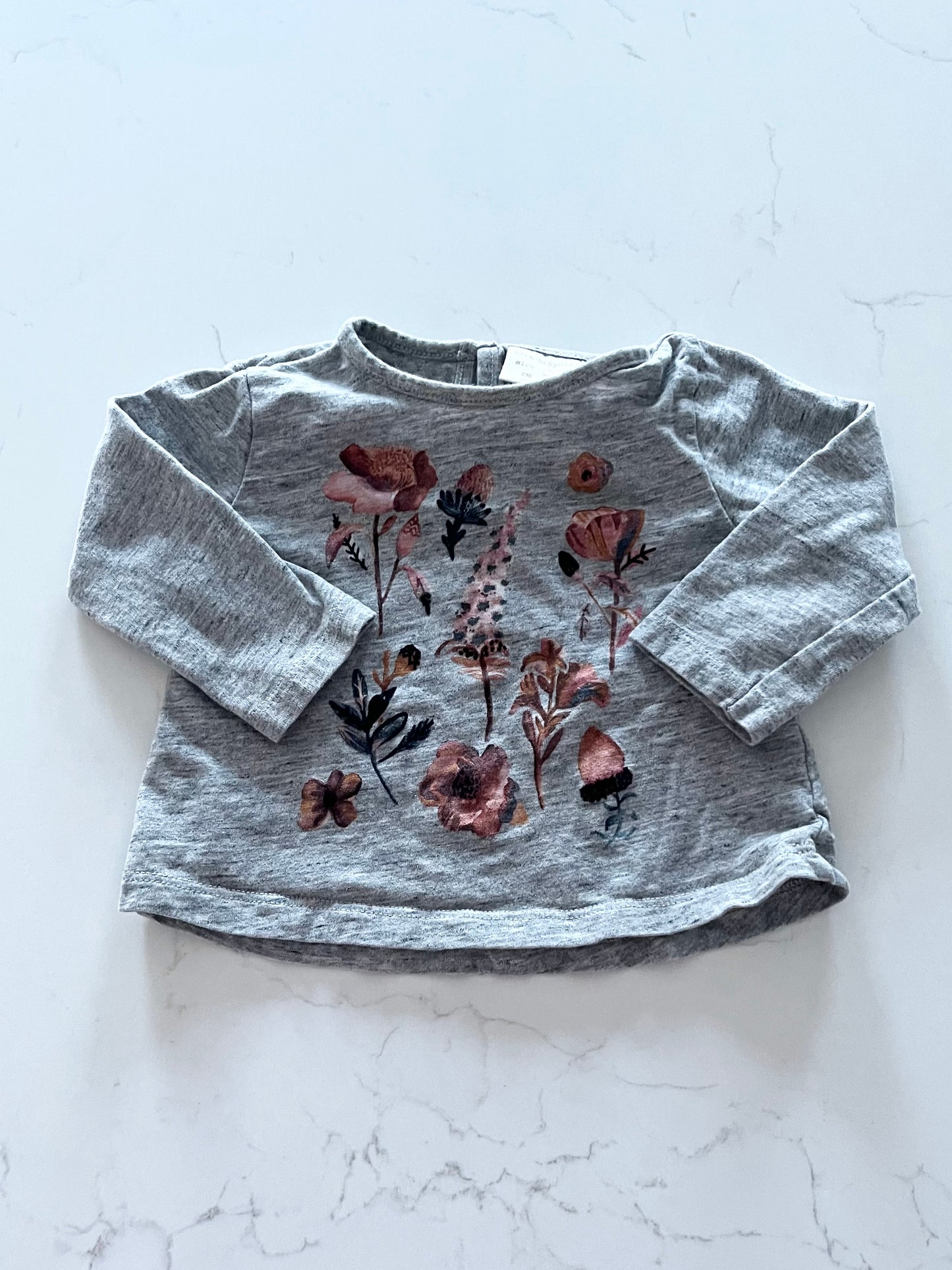 Zara-Chandail manches longues-3/6 mois