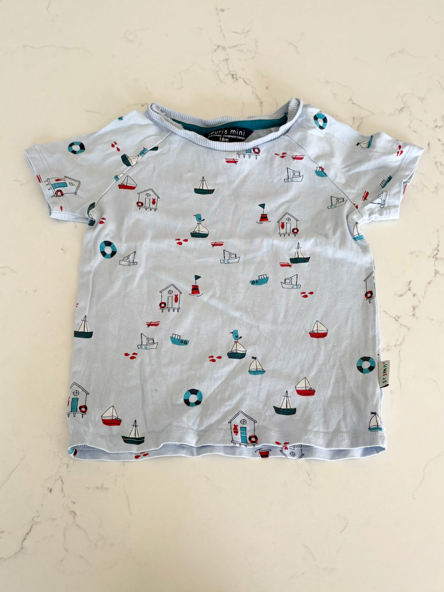 Souris Mini-T shirt-18 mois
