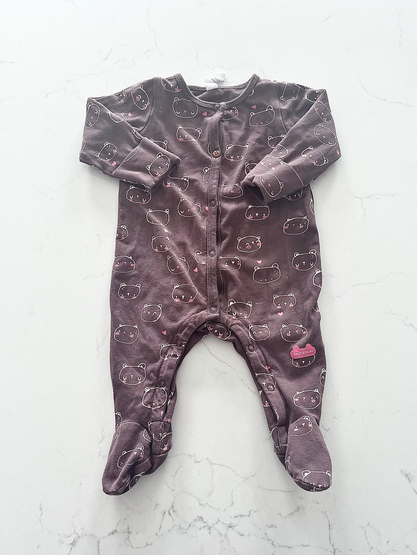 Souris Mini-Pyjama-0/3 mois
